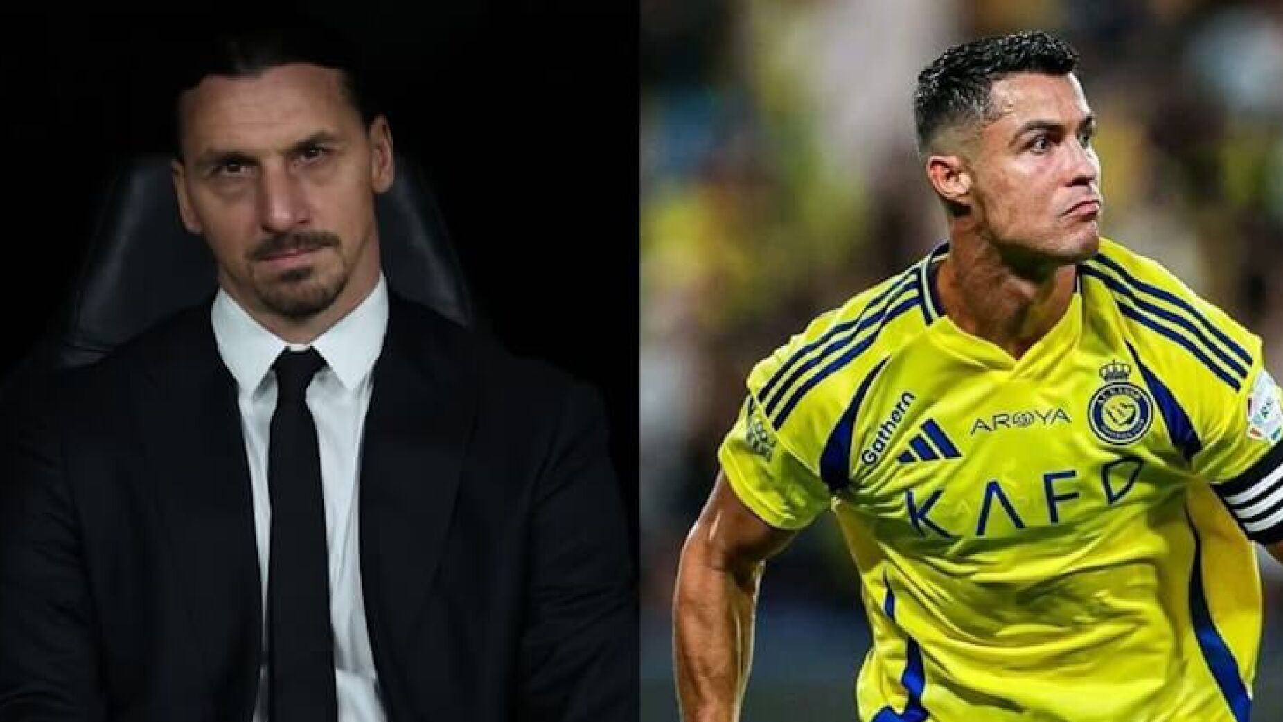 Ibrahimovic deixa Ronaldo a falar sozinho: "Nem vou perder tempo"