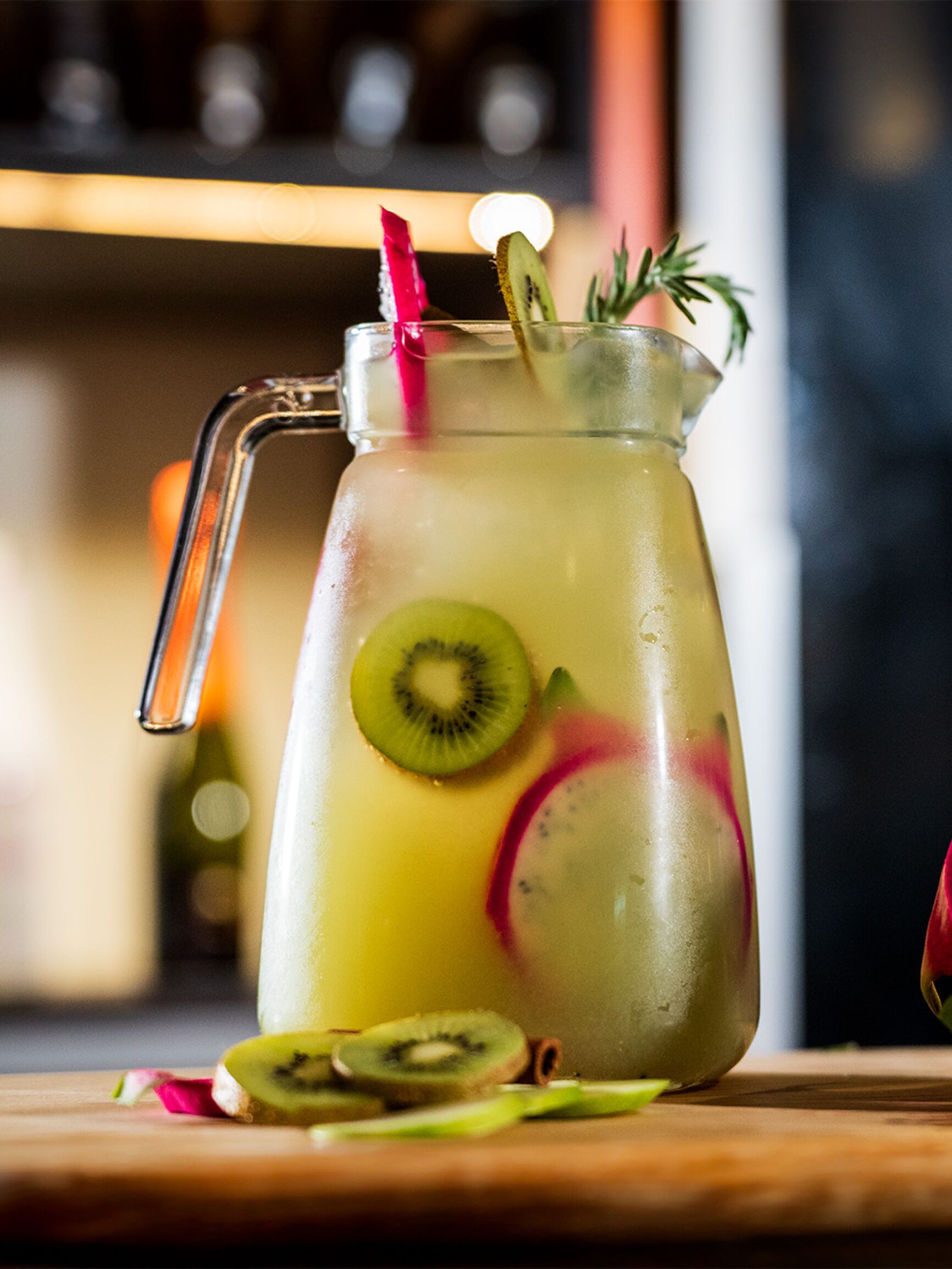 Sangria de Kiwi, Goiaba e Maçã
