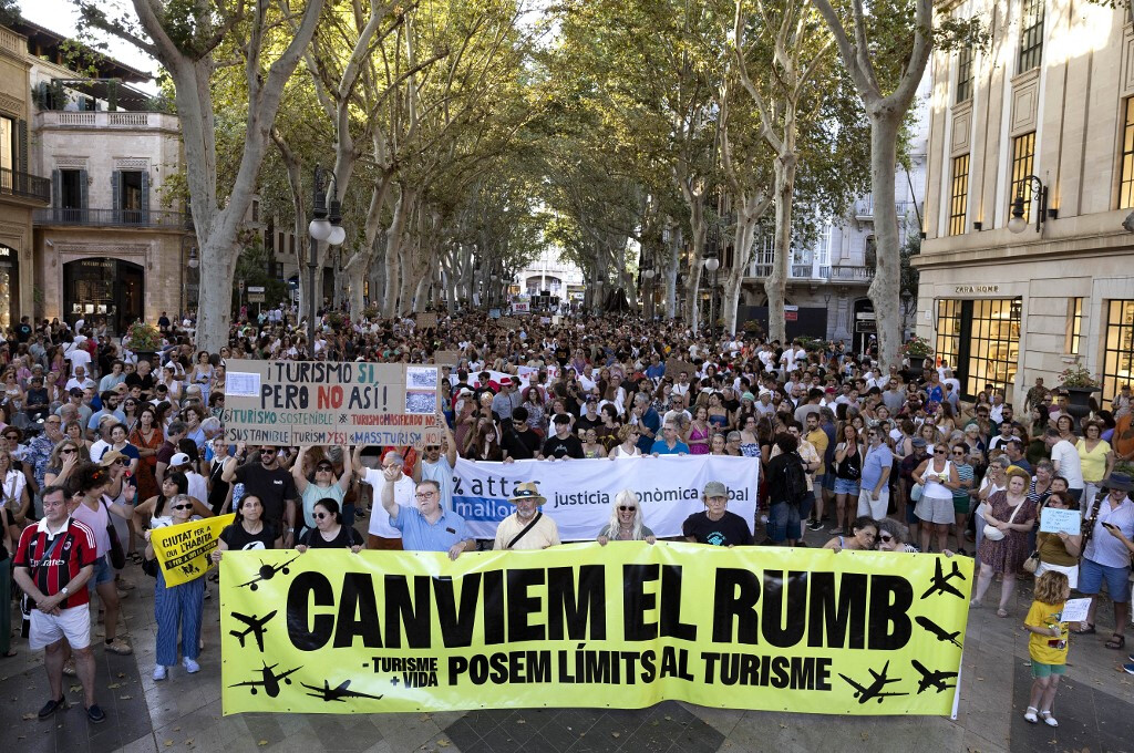 Palma de Mallorca: escenario de protesta contra el turismo de masas