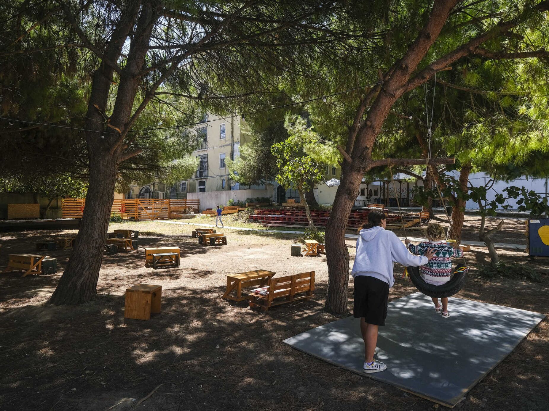 Um jardim que é casa de tanta gente