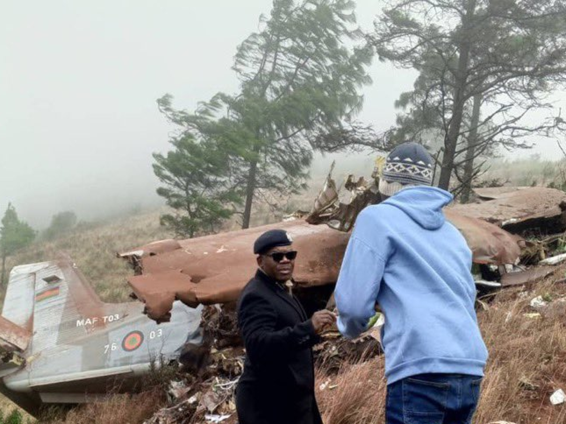 Não há sobreviventes no acidente de avião do vice-presidente do Malawi