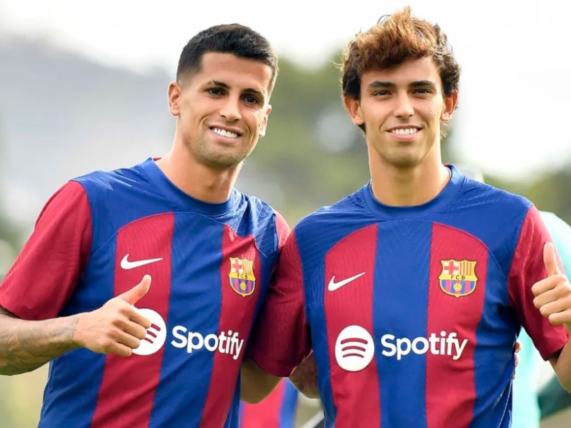 Barcelona anuncia que João Félix e João Cancelo deixam o clube