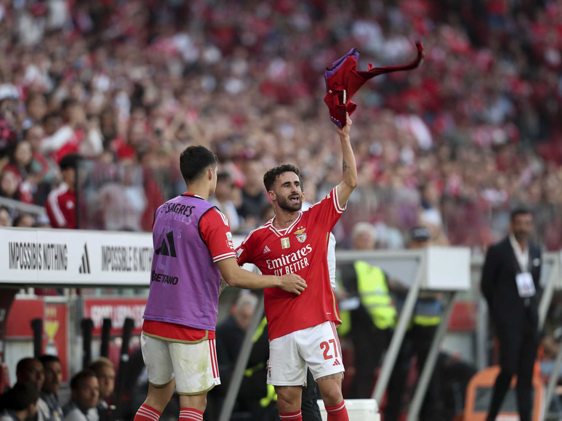 Rafa Silva: "Espero que Roger Schmidt fique muitos anos no Benfica. Não têm noção da pessoa que está aqui"