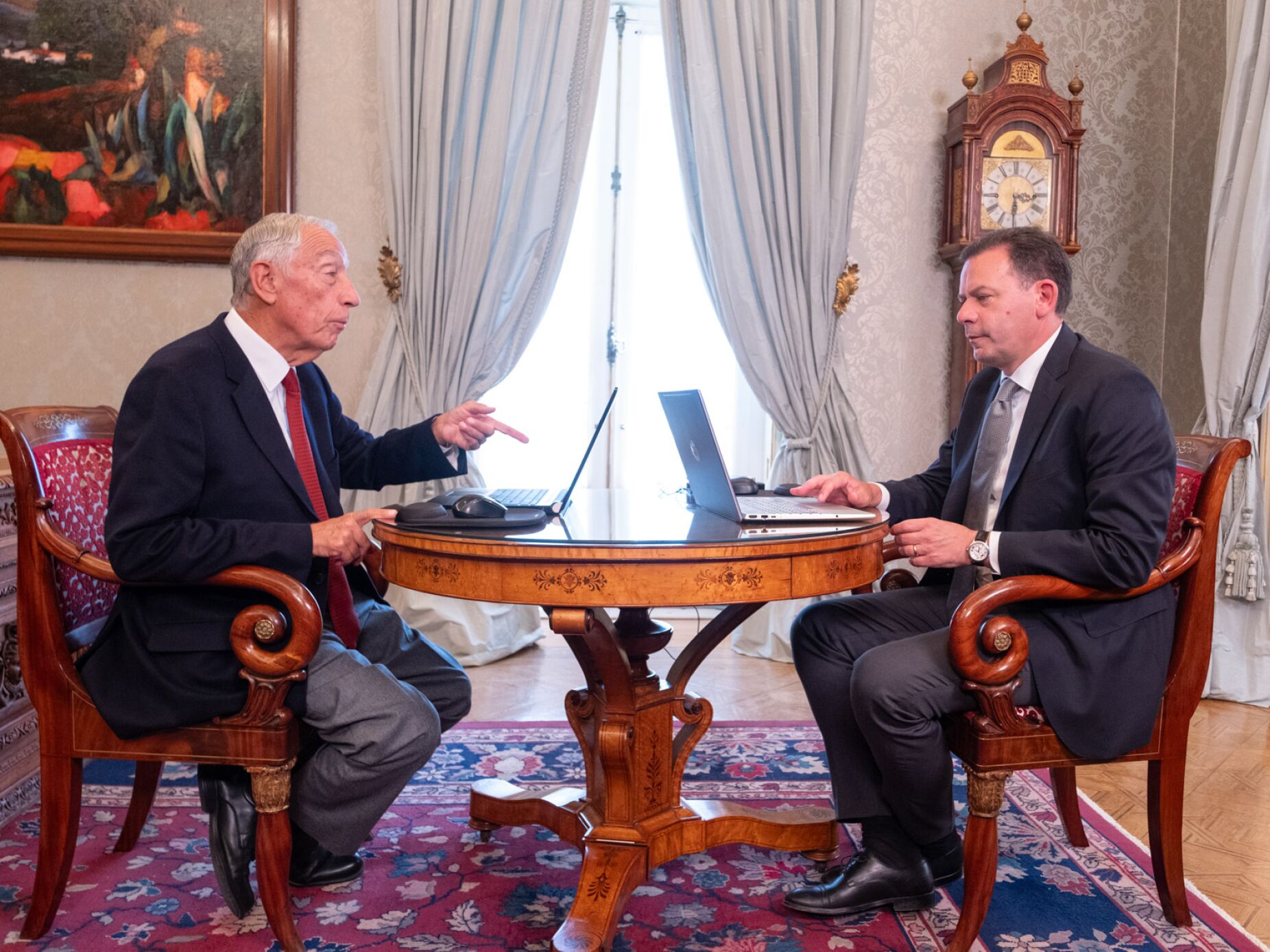 Europeias. Marcelo e Montenegro juntos em vídeo de incentivo ao voto antecipado