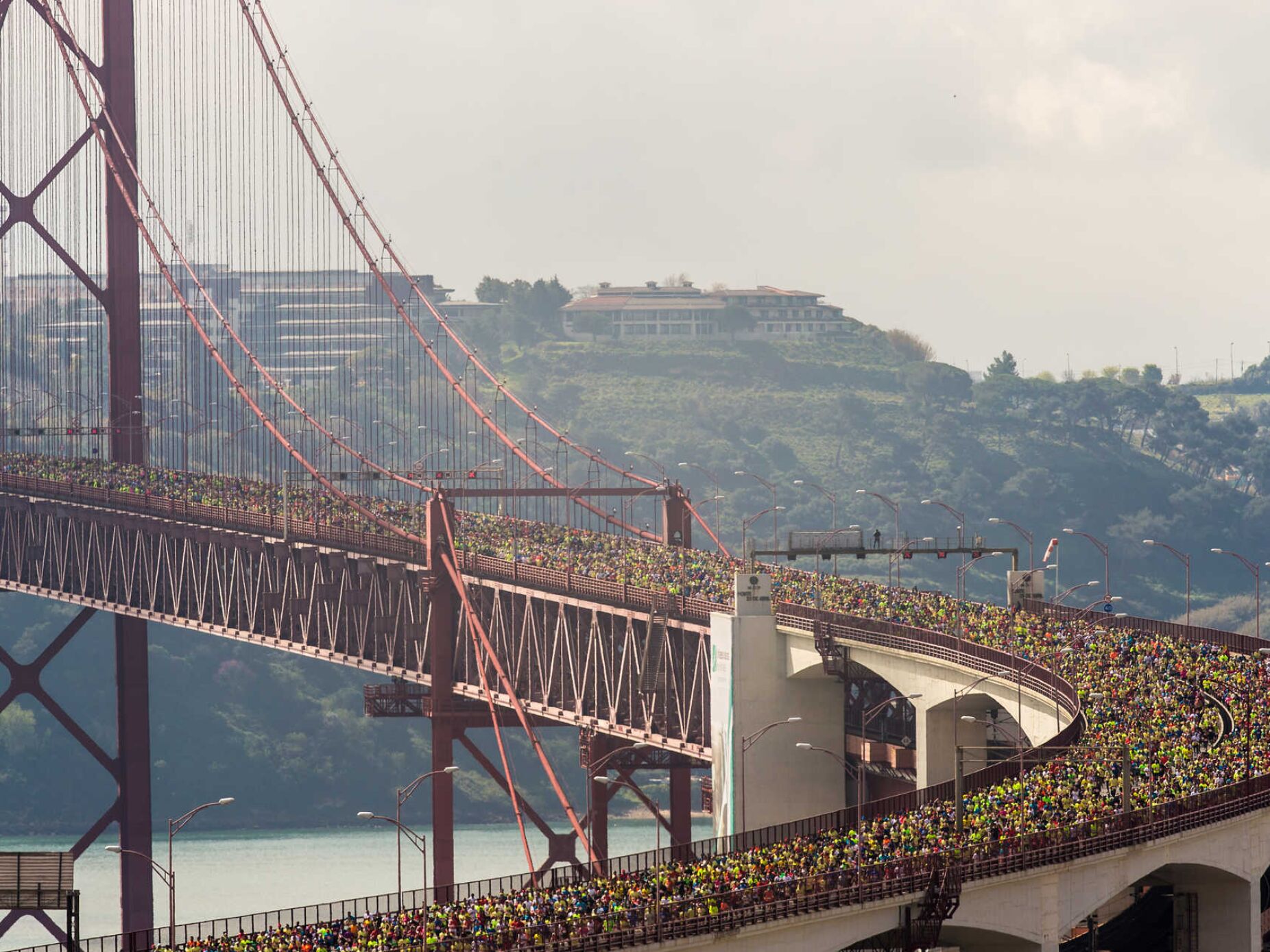 Da Marginal à Ponte 25 de Abril. Os condicionamentos ao trânsito devido à Meia Maratona de Lisboa