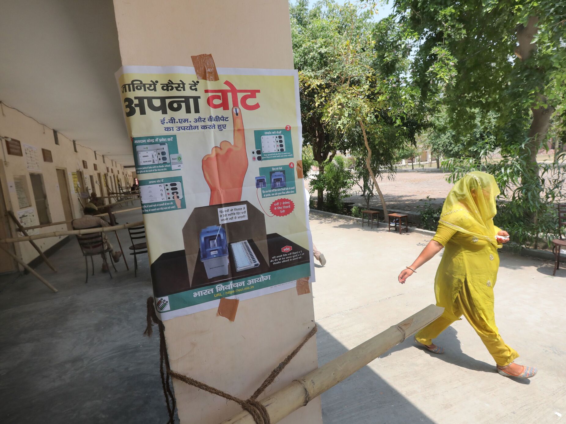 Indianos vão às urnas para segunda fase das eleições gerais