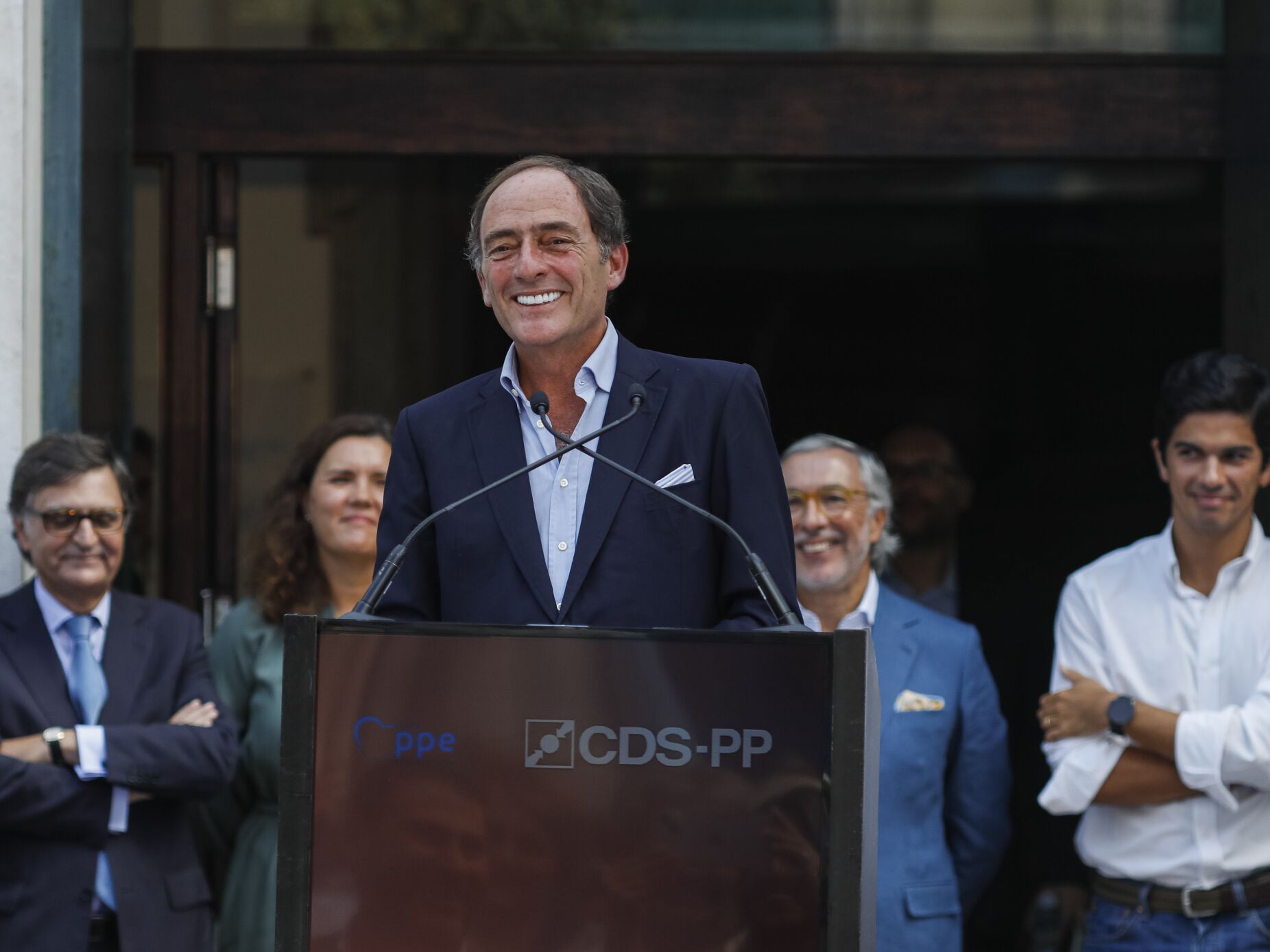 Ex-líder do CDS-PP Paulo Portas discursa hoje à noite na campanha da AD