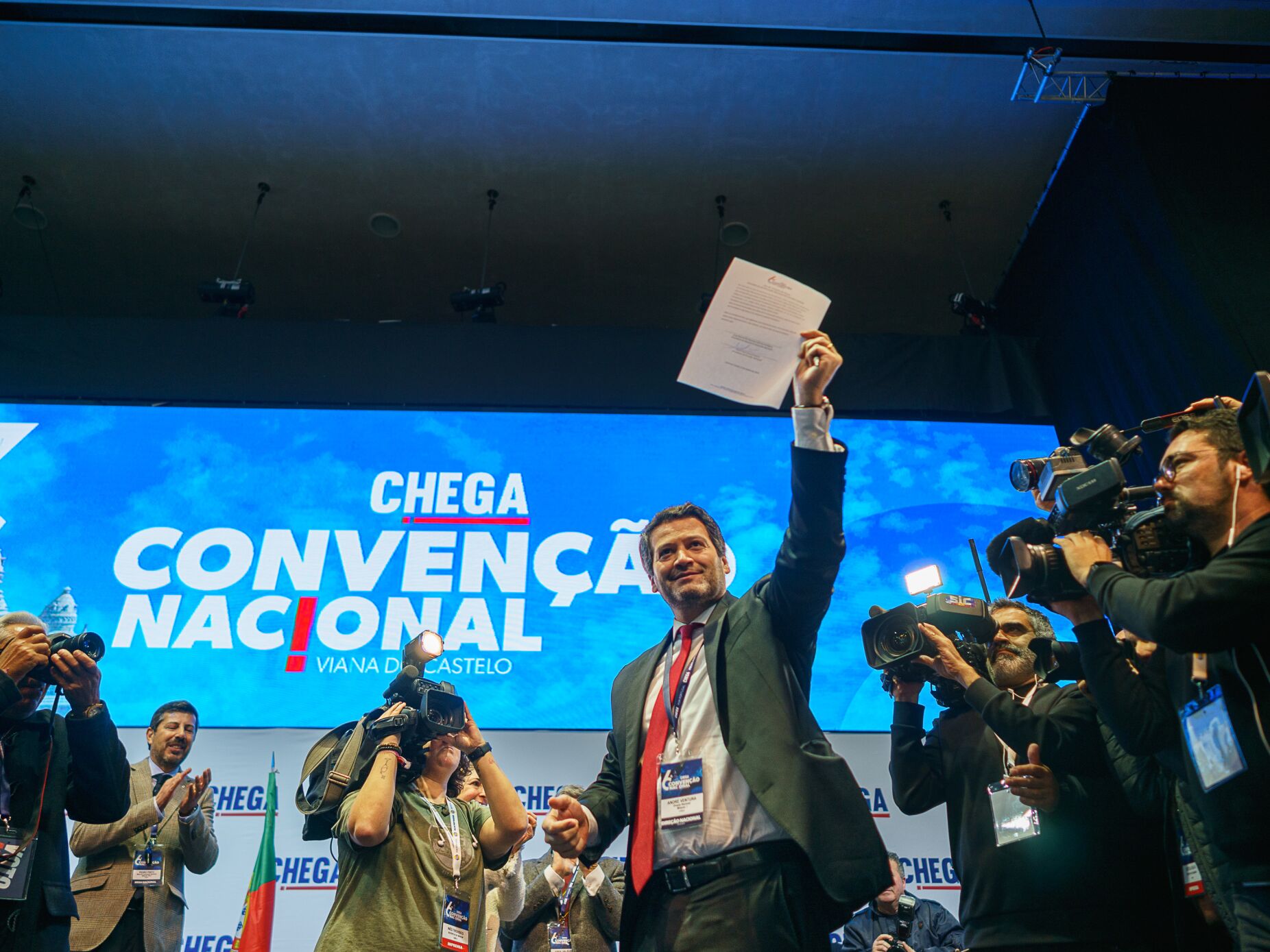 Chega. Direção Nacional de André Ventura eleita com 90,2% dos votos