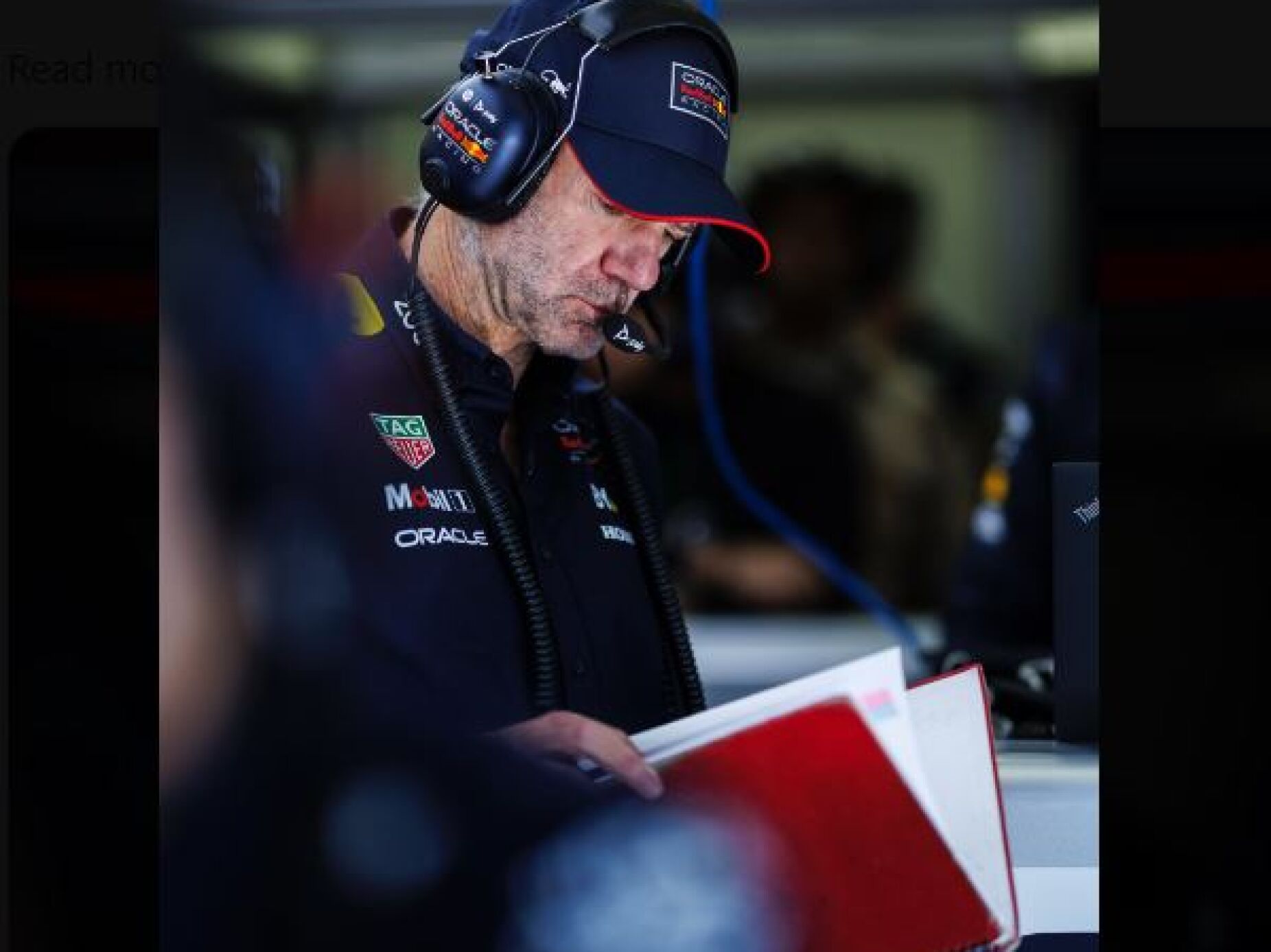 Adrian Newey. Engenheiro chefe da Red Bull vai sair após 19 anos na equipa campeã de F1