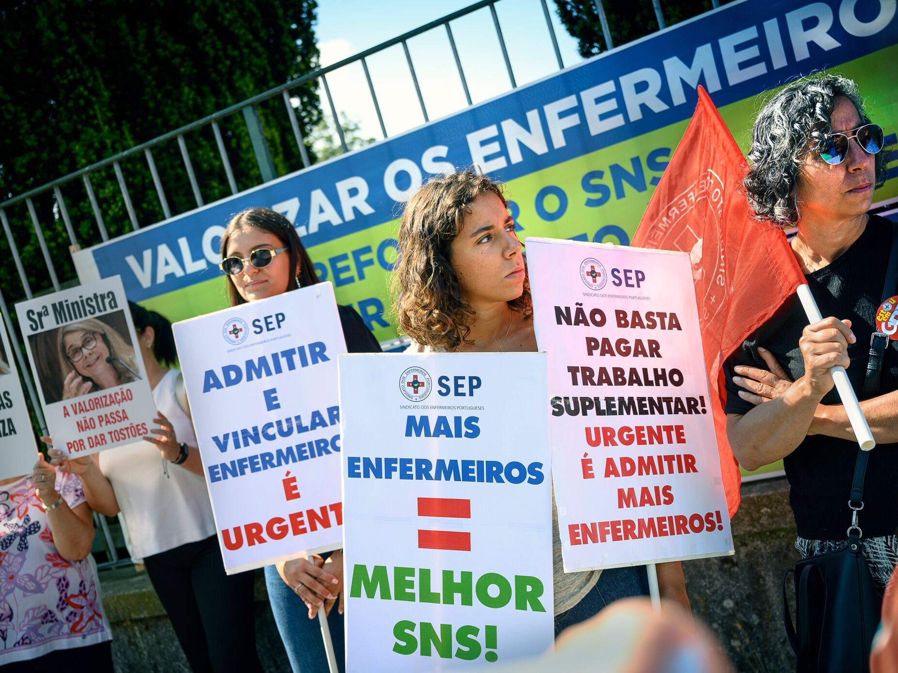 Adesão à greve dos enfermeiros em Setúbal é de 70% e há unidades de saúde encerradas