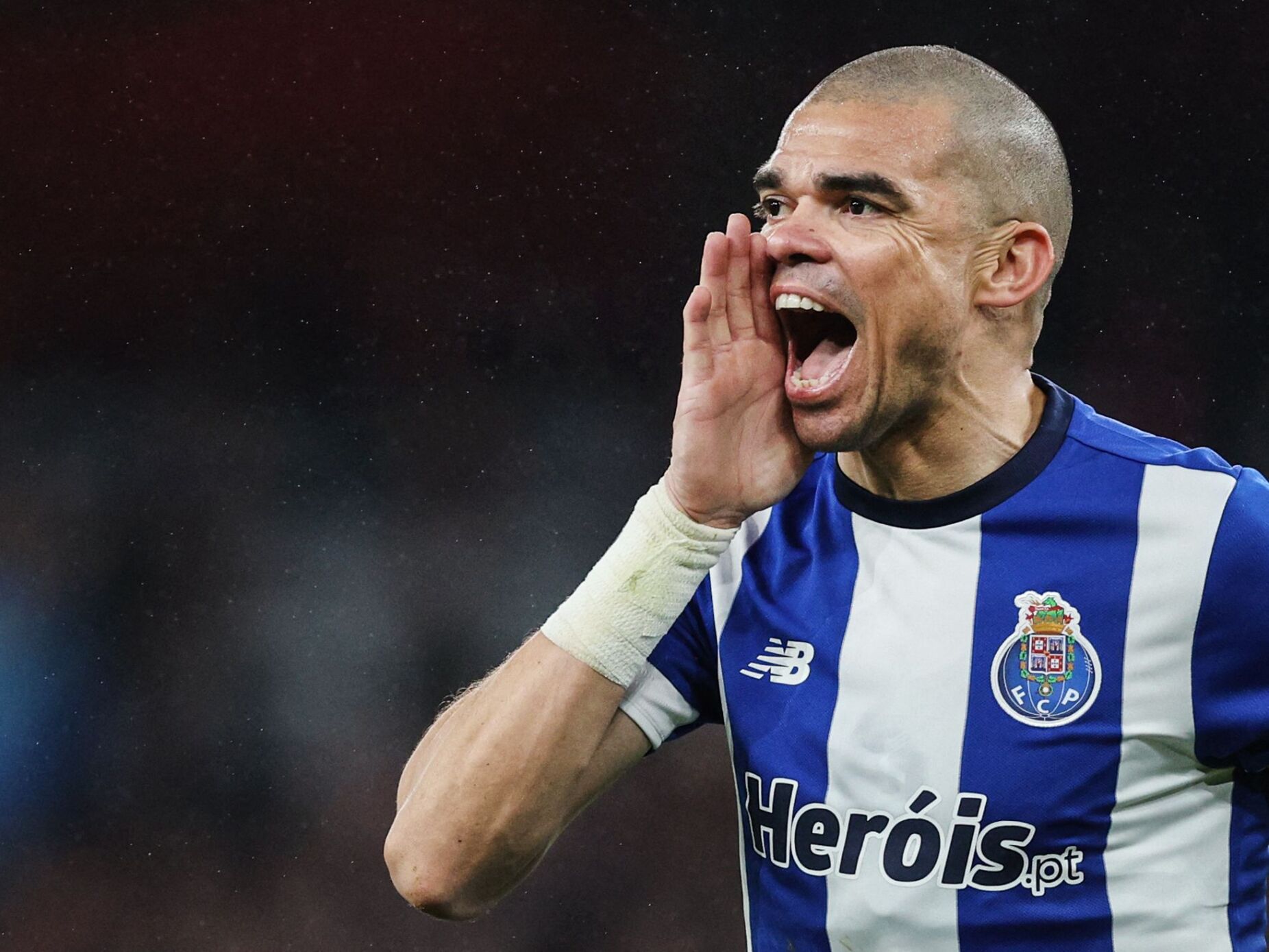 O gigante Pepe disse adeus com um “obrigado”