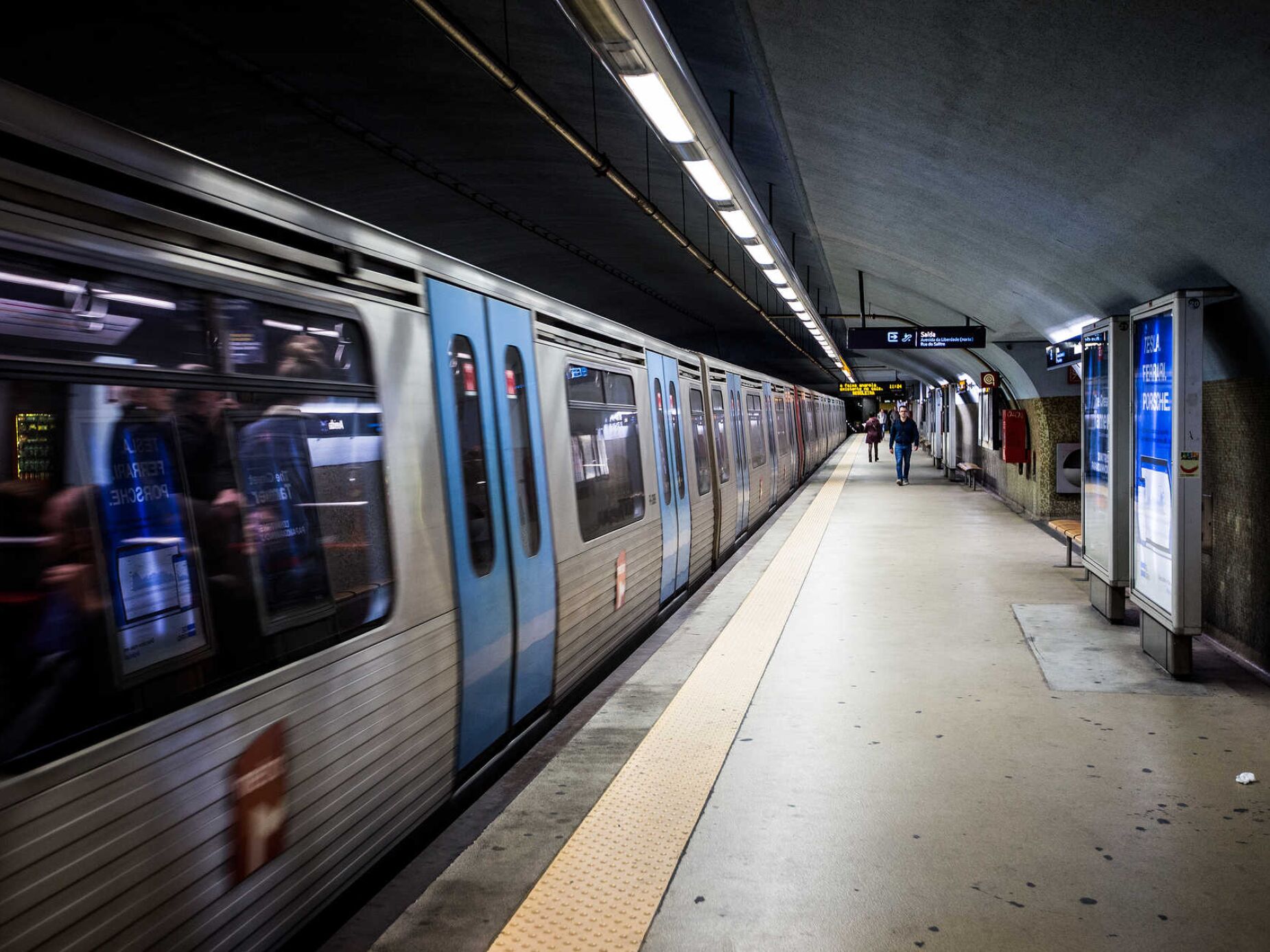 Restabelecida circulação na totalidade da linha Verde do Metro de Lisboa