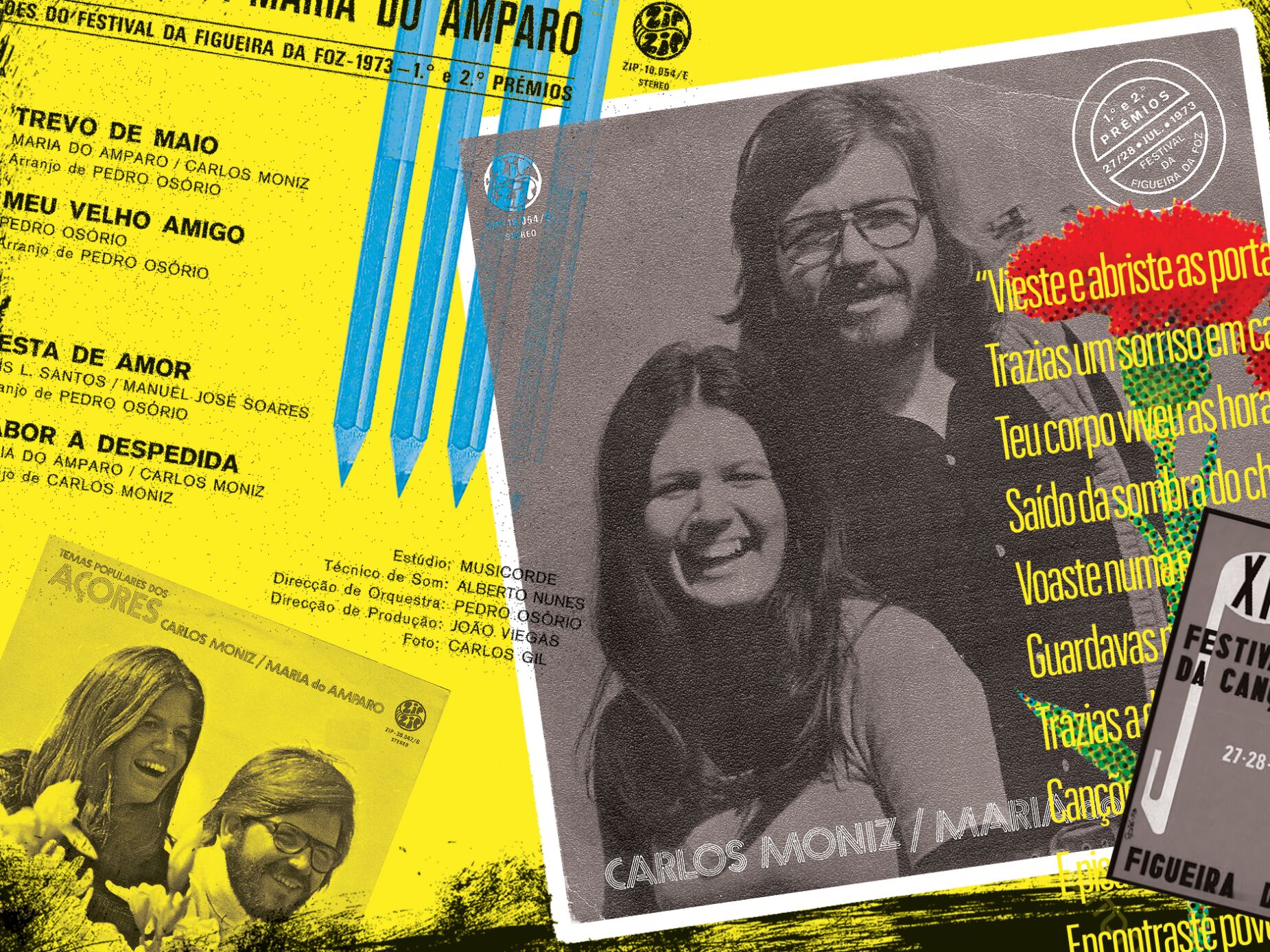 #44 “Trevo de Maio” (Maria do Amparo - Carlos Alberto Moniz), Carlos Alberto Moniz & Maria do Amparo, 1973