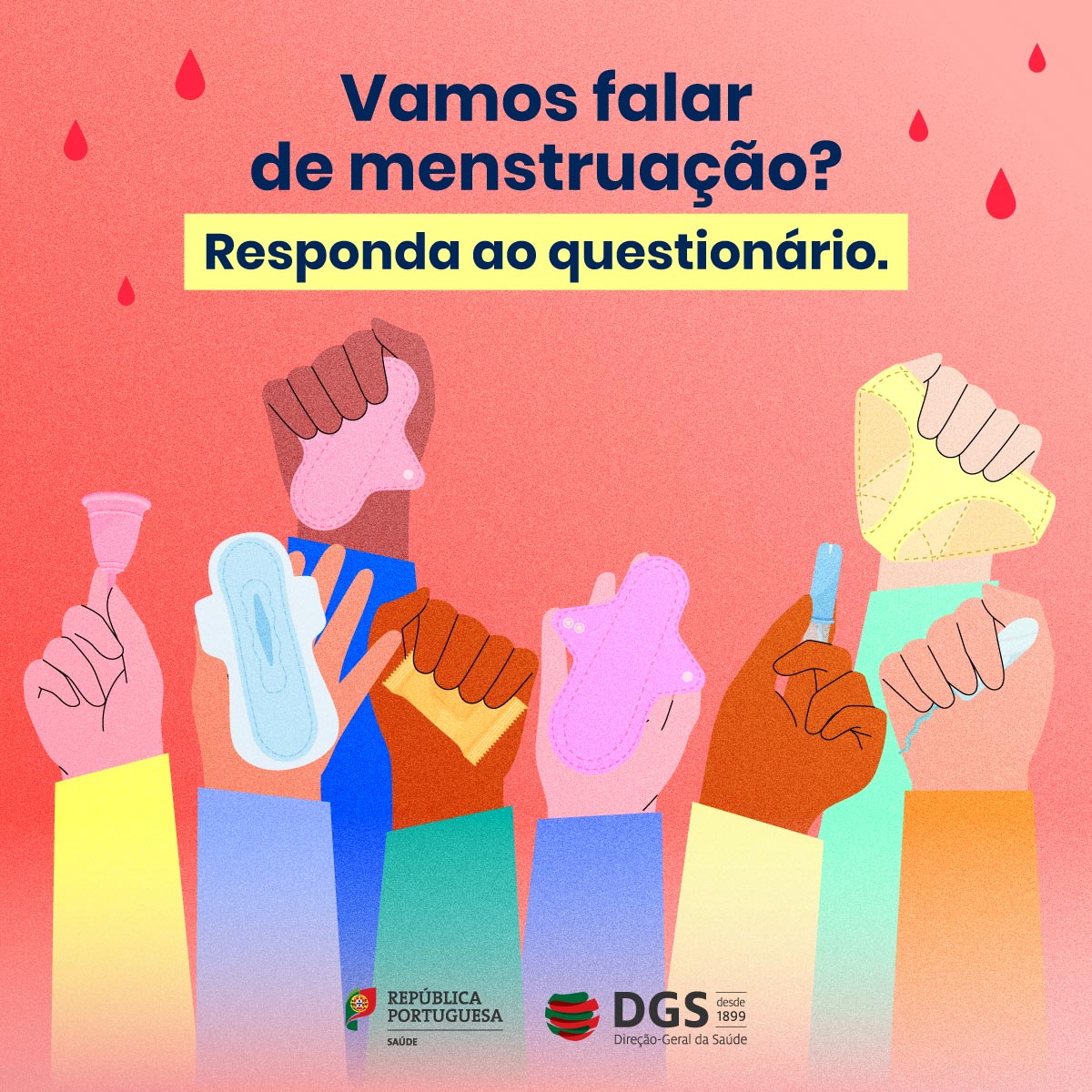 "Pessoas que menstruam" e não "mulheres". PSD pede esclarecimentos ao Governo sobre campanha da DGS