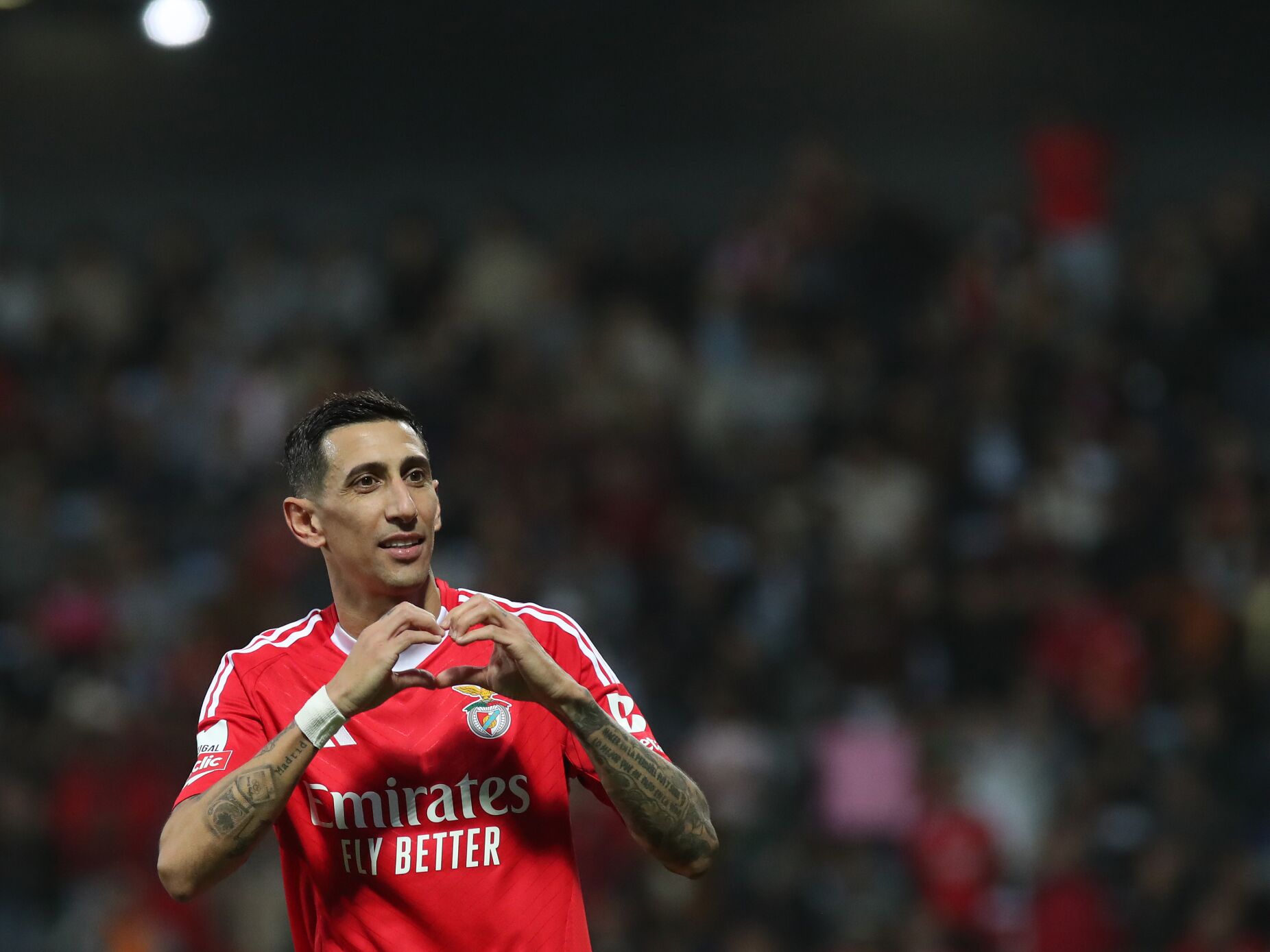 Di María e Benfica só falam da renovação a partir de março