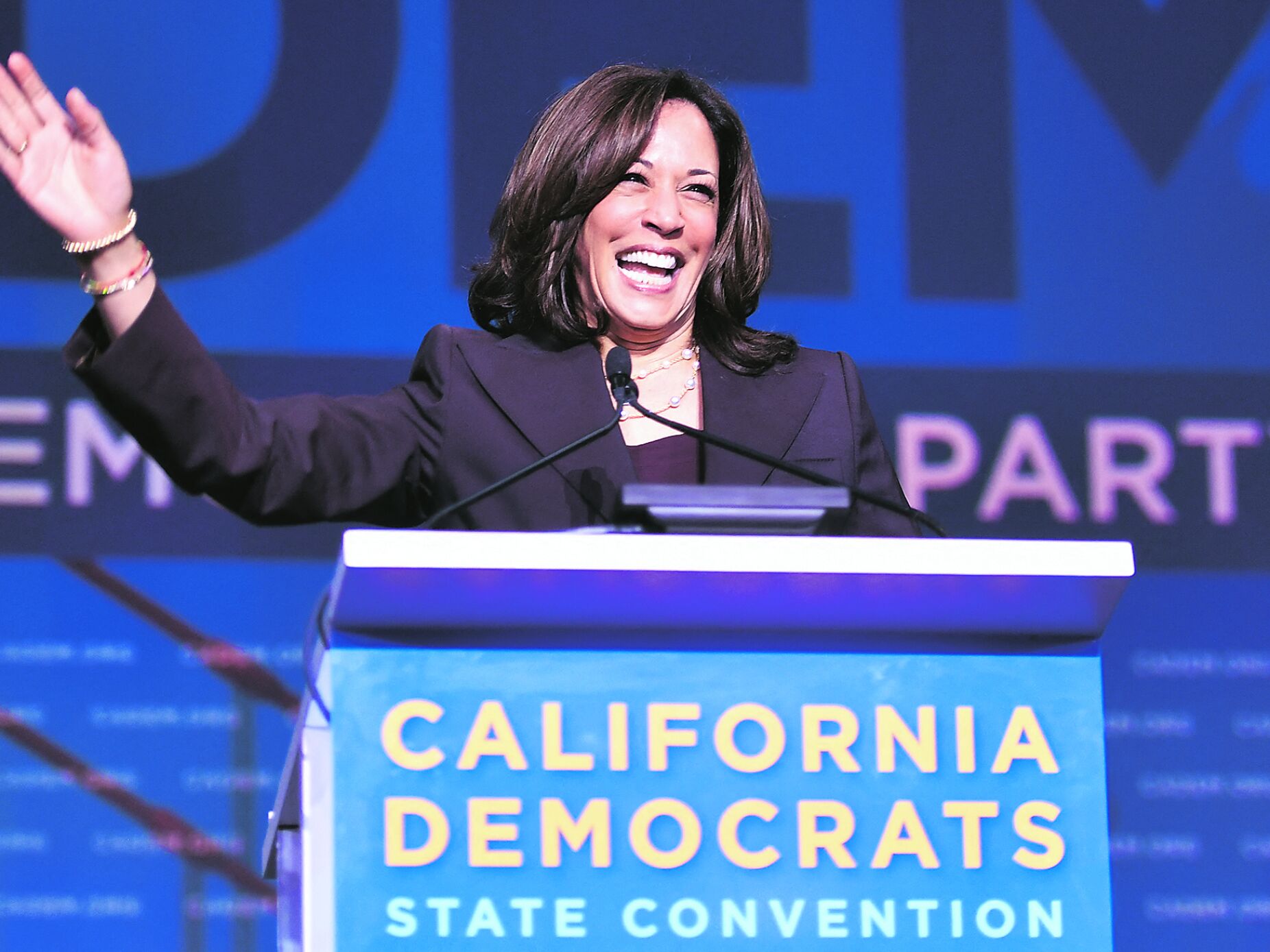 Califórnia é azul, mas nunca produziu um presidente democrata. Será Kamala Harris a primeira?