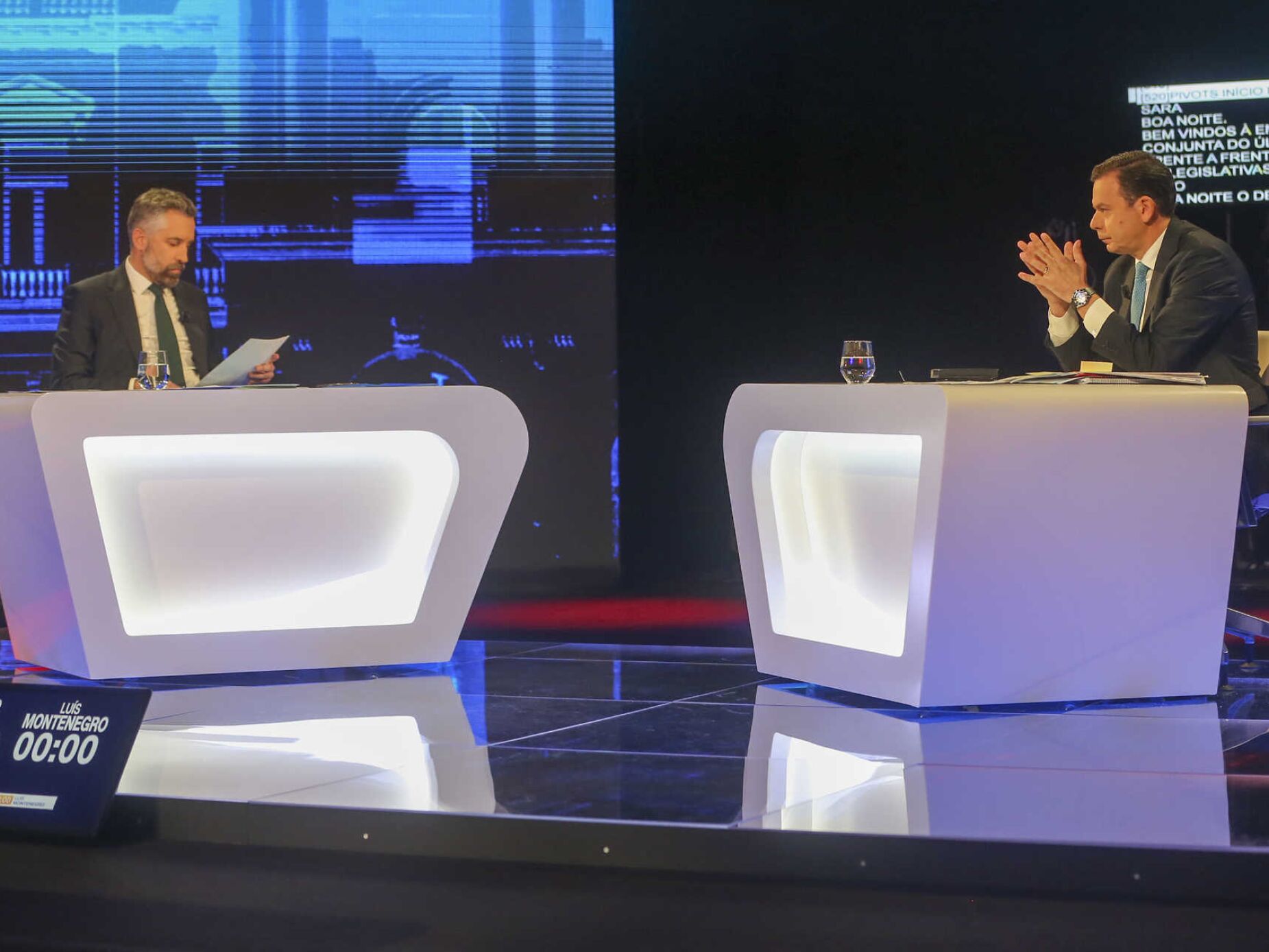 Debate entre Luís Montenegro e Pedro Nuno Santos é o mais visto deste ano