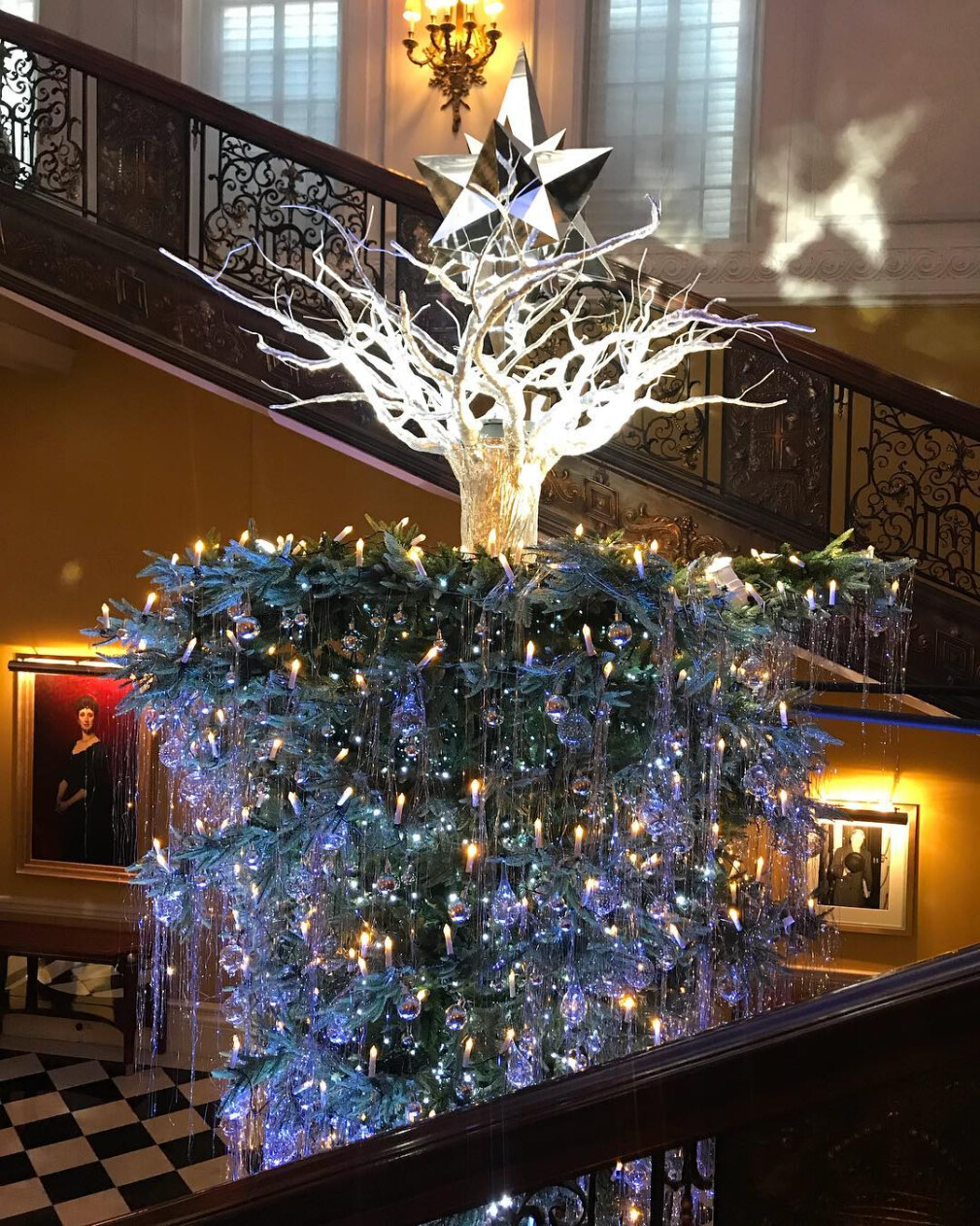 Tendência de decoração de árvores de Natal de 2017