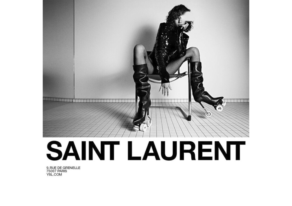 Yves Saint Laurent  roller skates 3