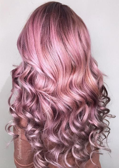 rosa-esfumado-tendências-de-cor-de-cabelo-para-2019 rosa-esfumado-tendências-de-cor-de-cabelo-para-2019