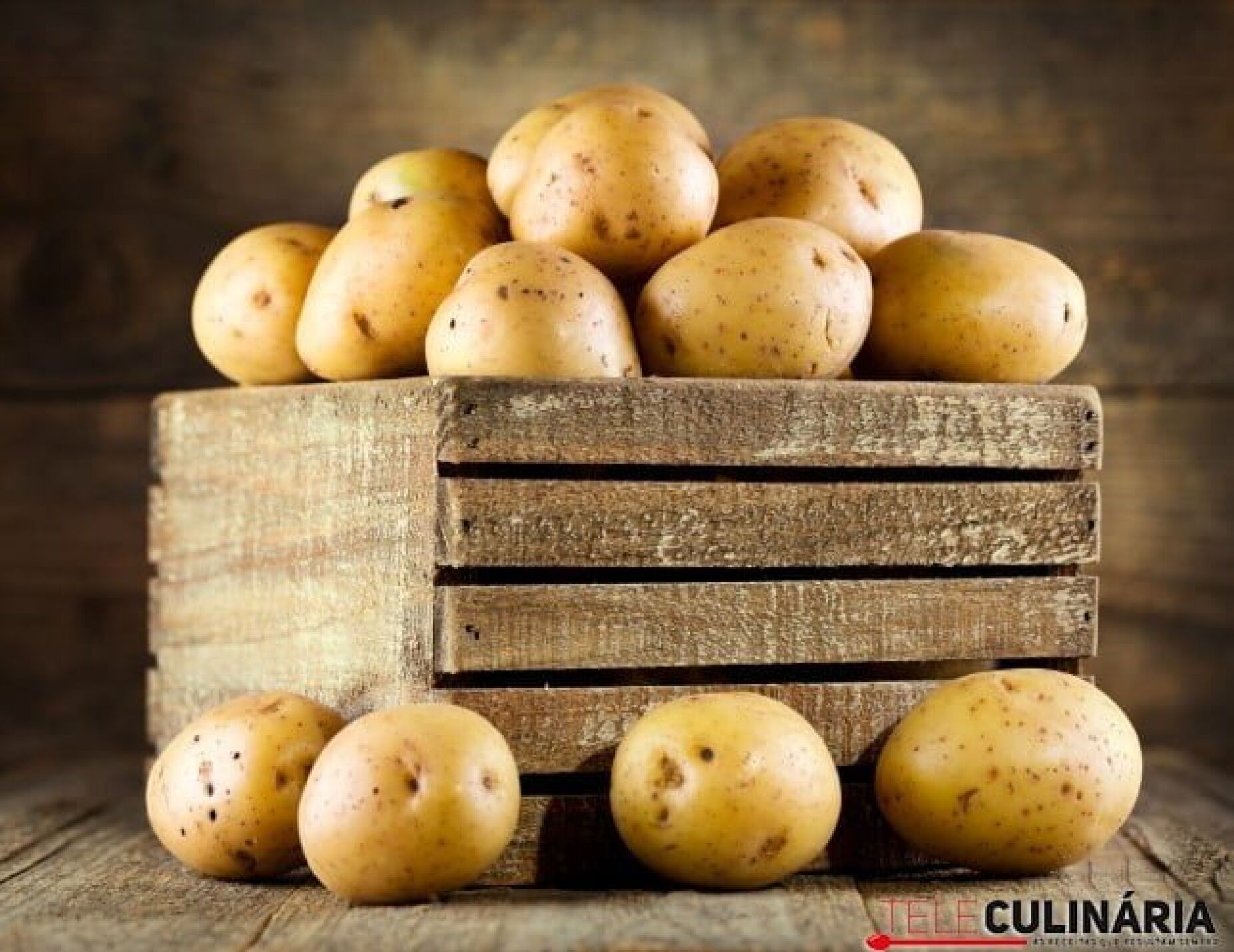 Casca de batatas - fonte de nutrientes