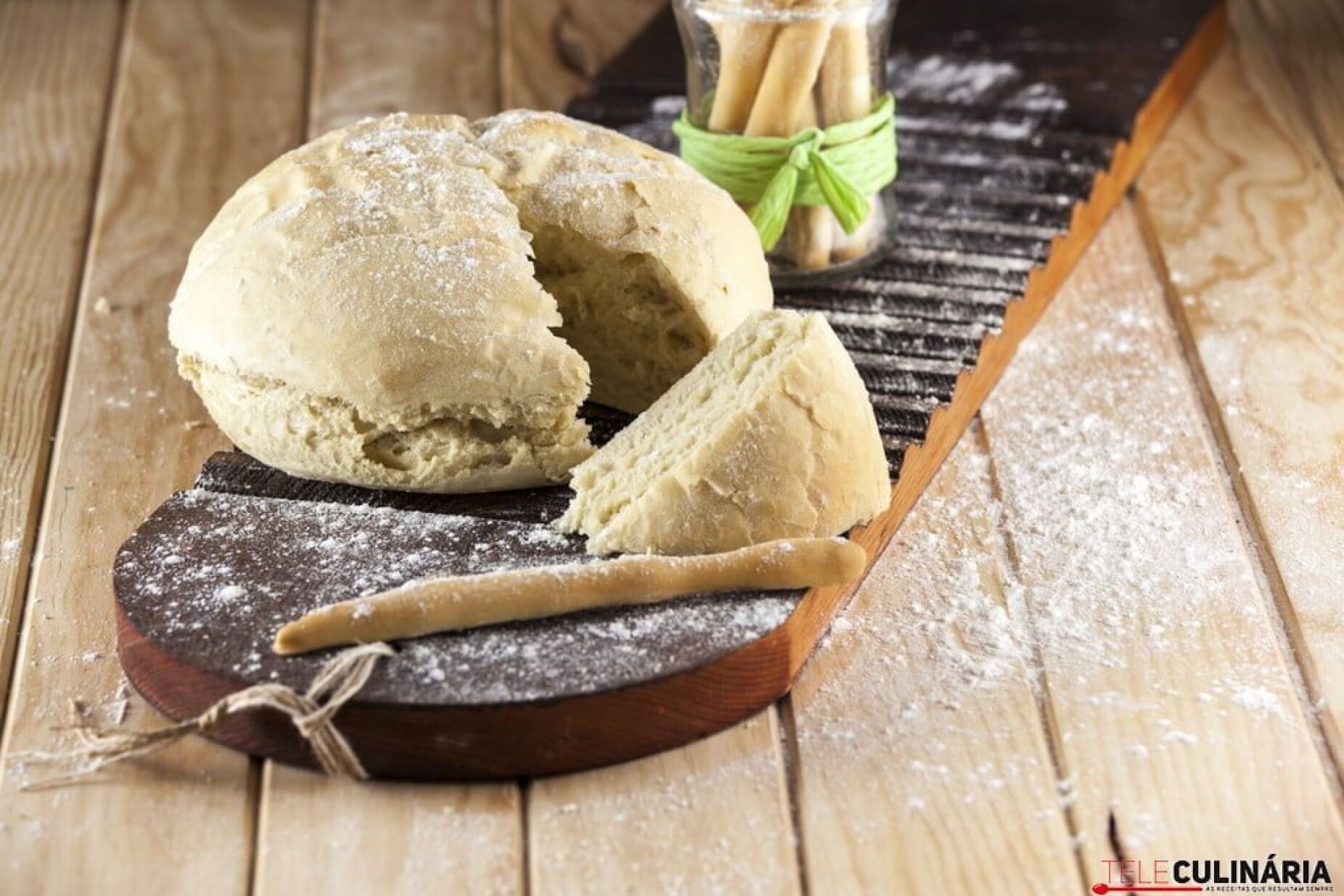 Pão simples - receita original do Chefe Silva