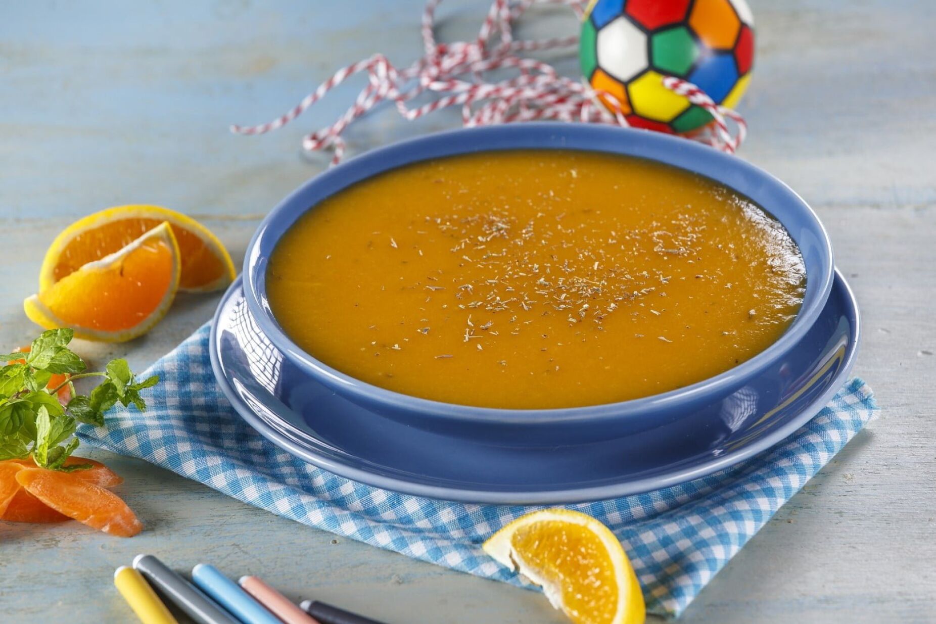 Creme de cenoura com laranja (receita especial para grávidas)