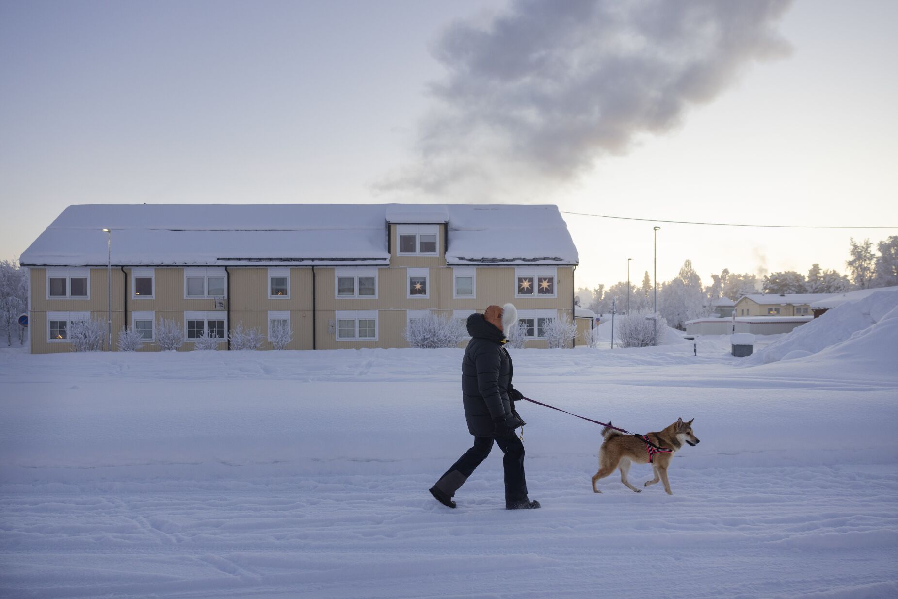 Países nórdicos enfrentam frio extremo (e casas ficam sem eletricidade) -  SIC Notícias