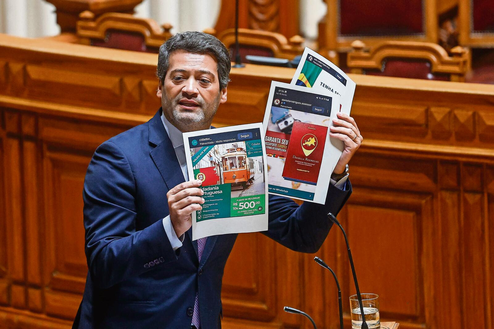 Outrage as Chega Party Exposes Names of Immigrant Children in Parliament