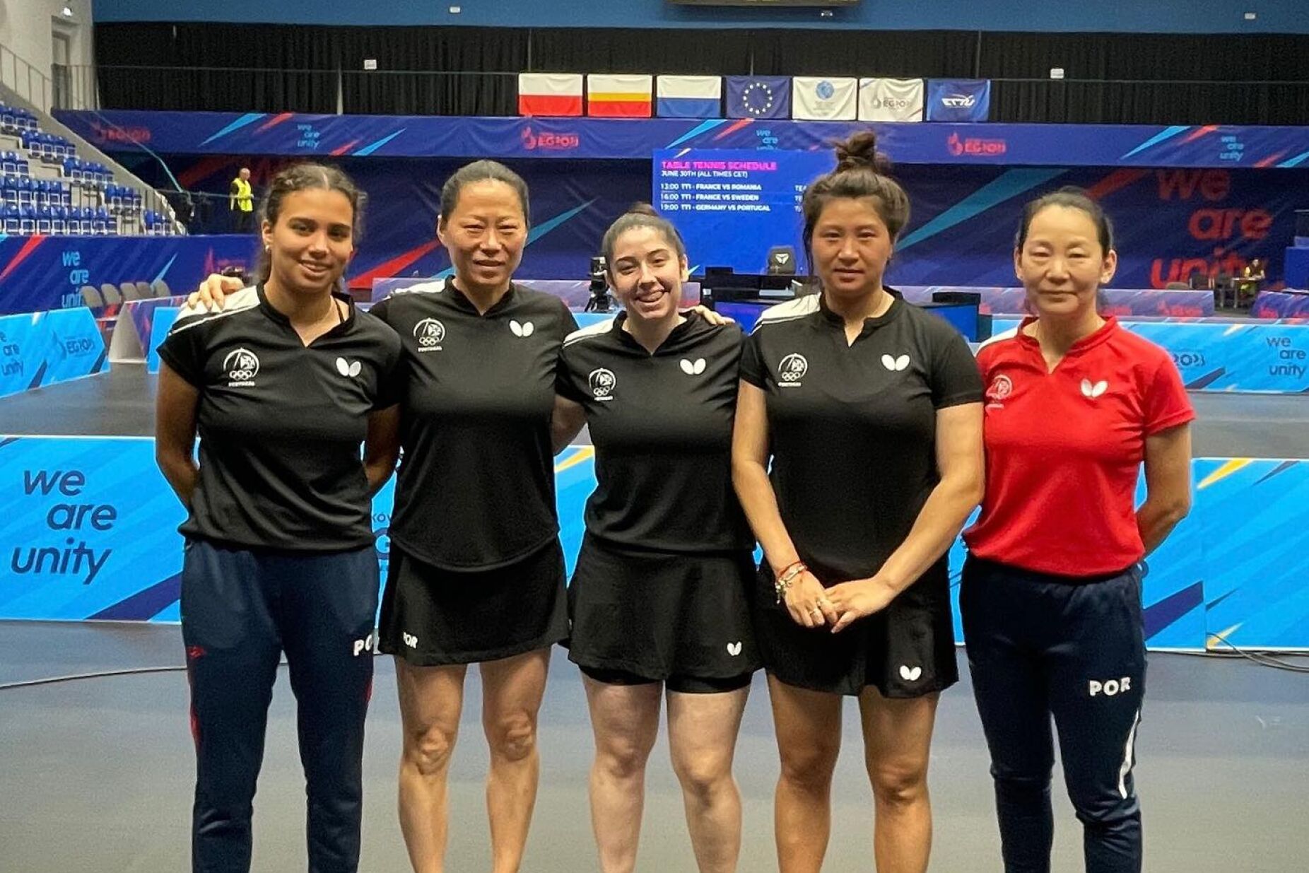 Seleção feminina de ténis de mesa conquista bronze nos Jogos Europeus,  jogos feminina 