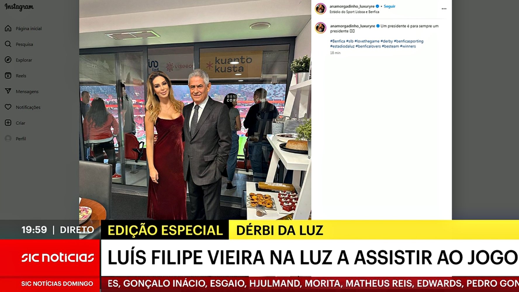 Já há data e hora para o dérbi Sporting-Benfica - SIC Notícias