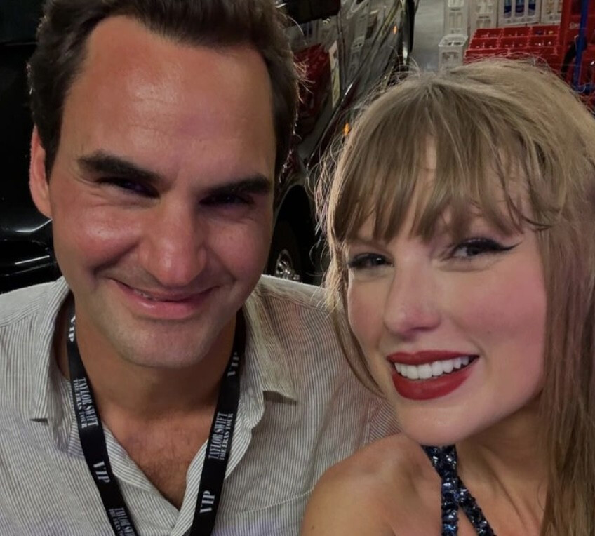 Ex Tenista Roger Federer Rendido Ao Fen Meno Taylor Swift Na Su A