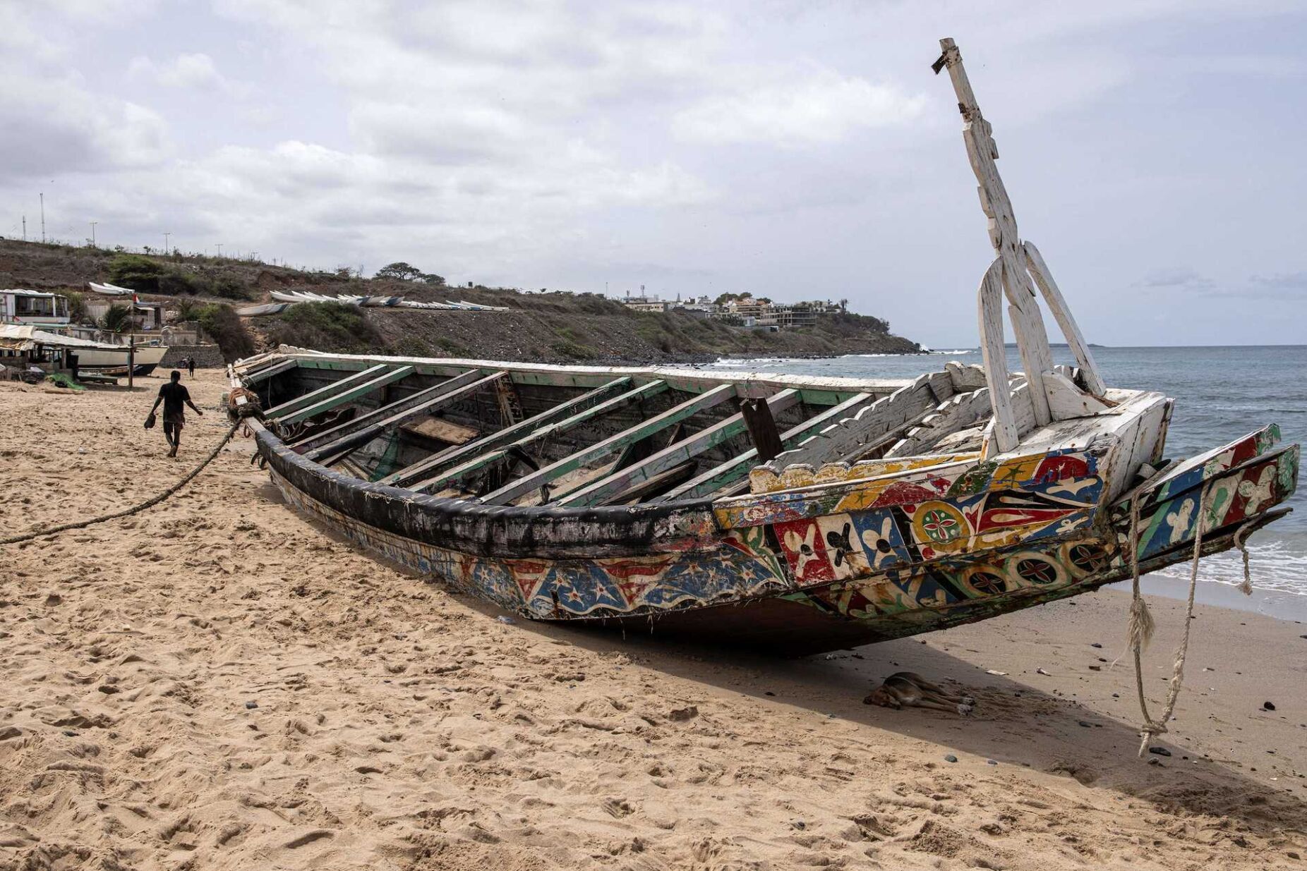 Piroga resgatada em Cabo Verde partiu há mais de um mês do Senegal