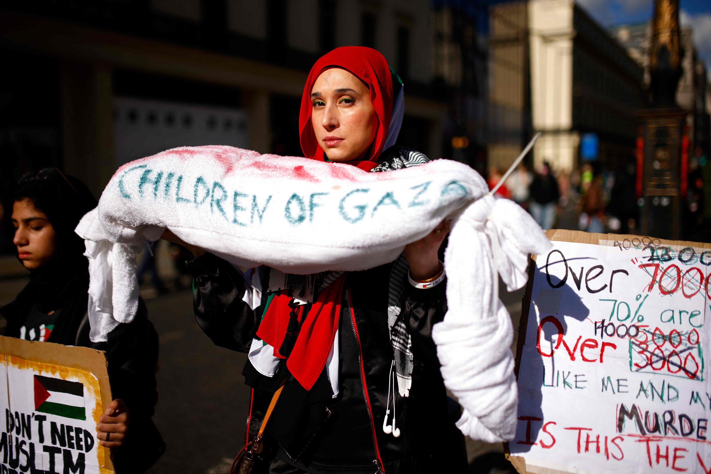 Tausende protestieren in London und Deutschland für Frieden in Gaza