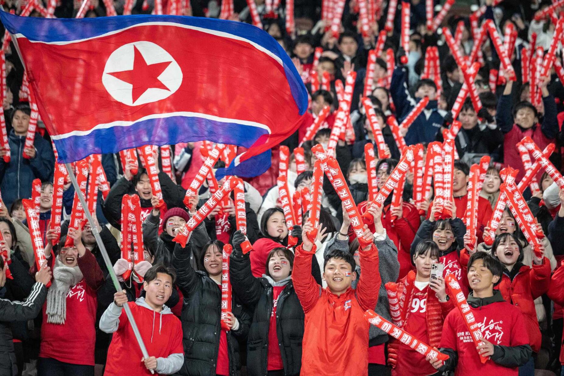 Jogo entre Coreia do Norte e Japão adiado por circunstâncias imprevistas