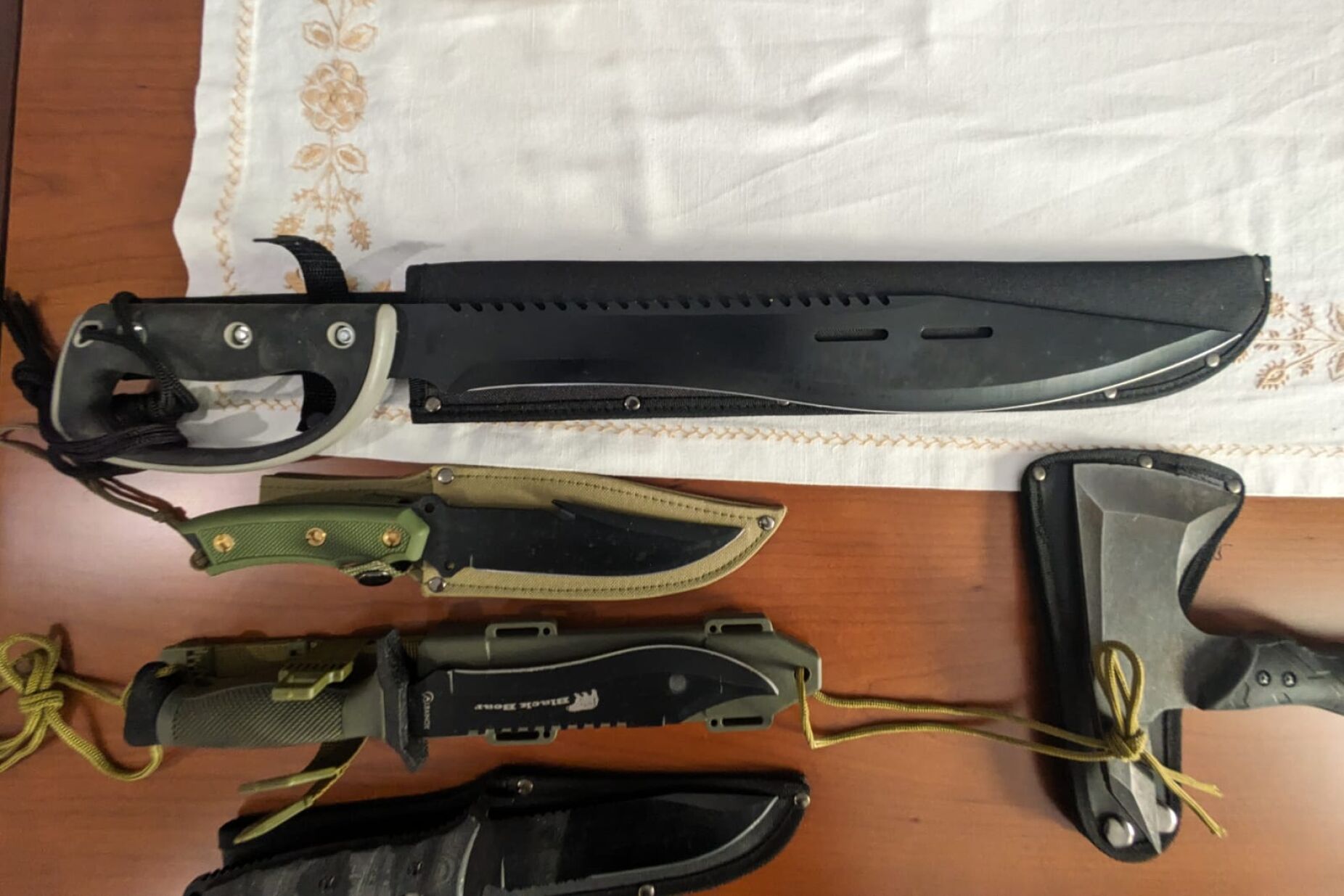 Material seized by the Judicial Police in Operation Disarm 3D