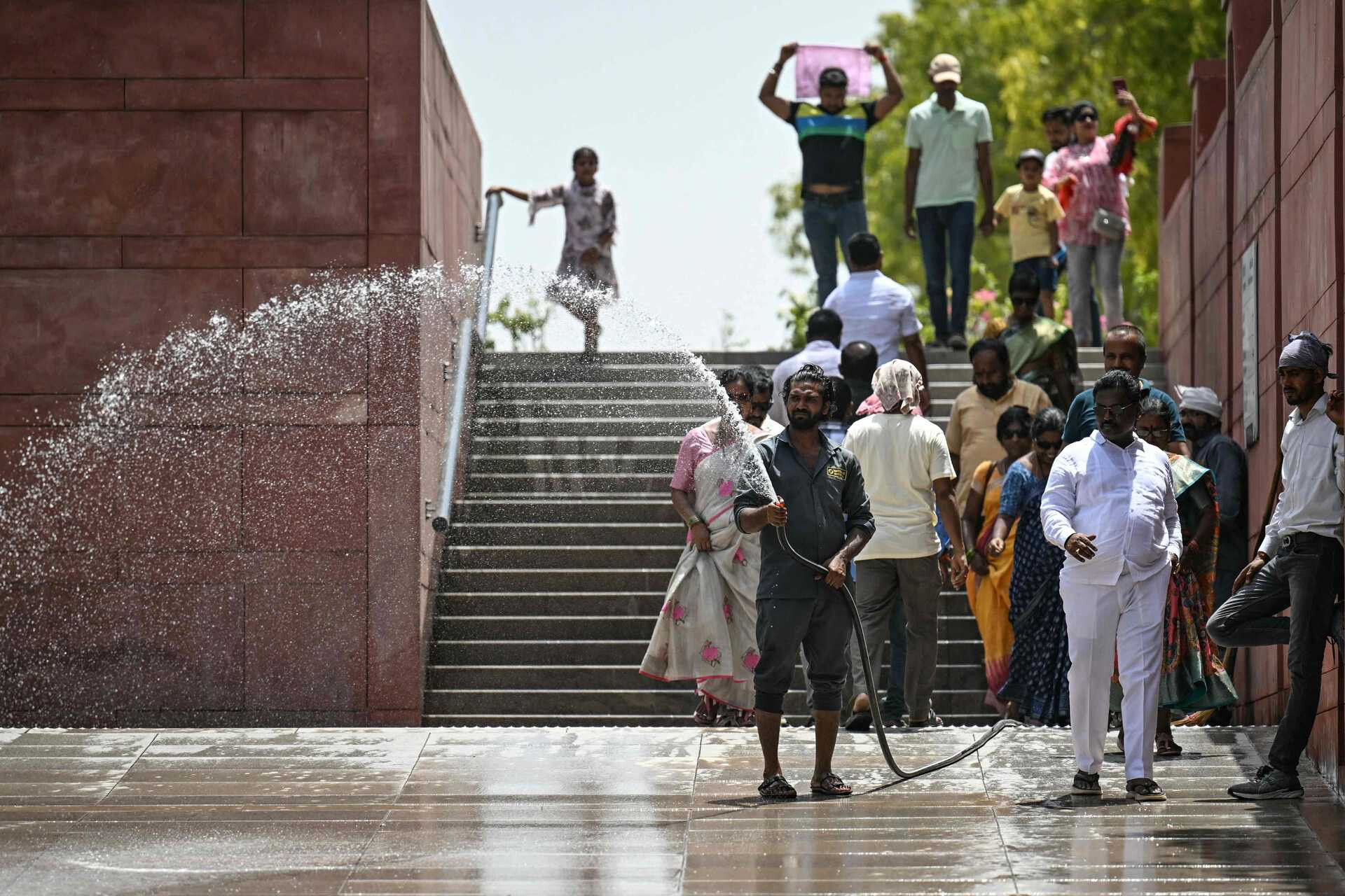 Die indische Hauptstadt verzeichnete eine Rekordtemperatur von 52,3 Grad Celsius