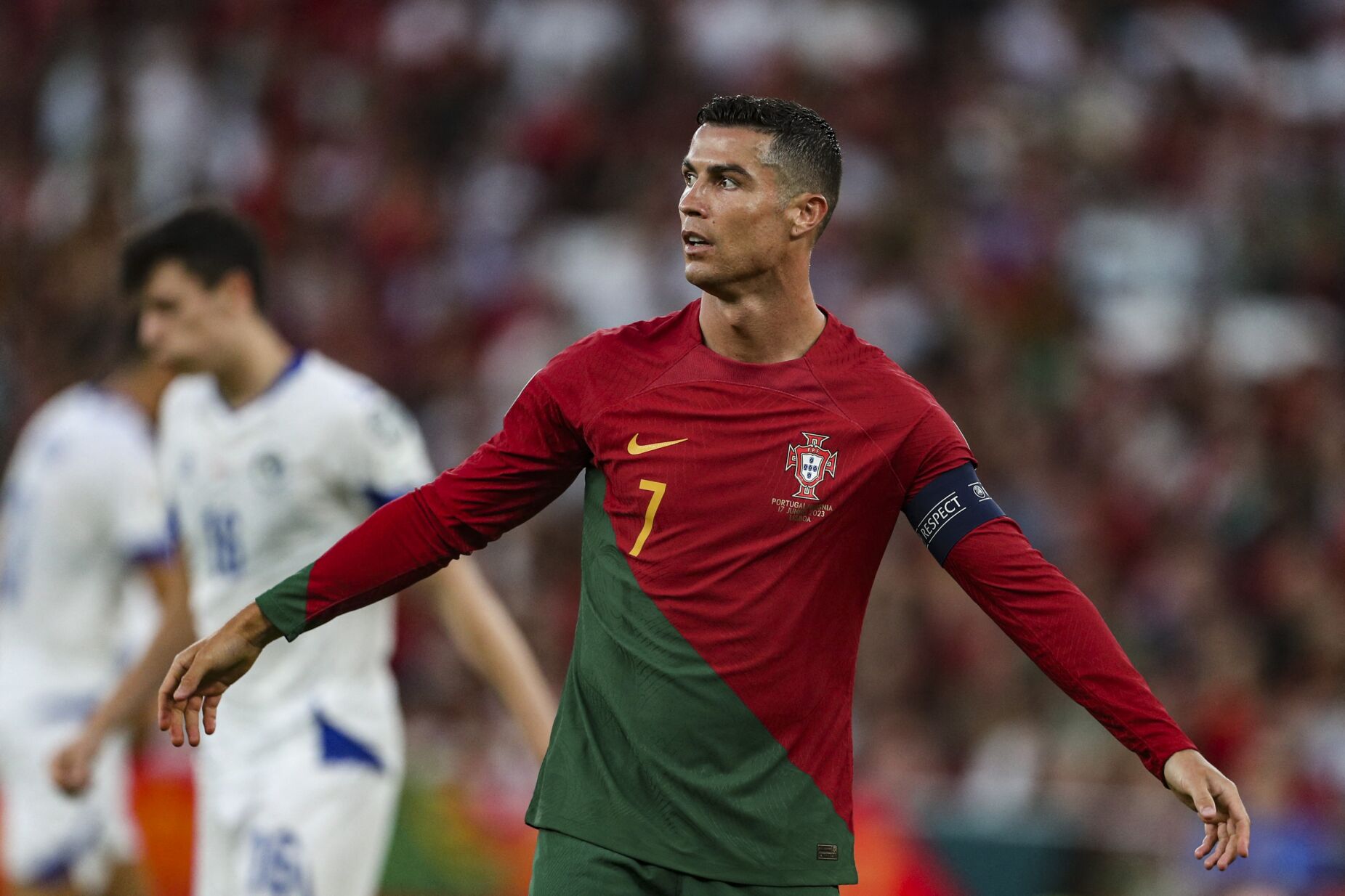 Ronaldo a um jogo de alcançar 200 internacionalizações por Portugal