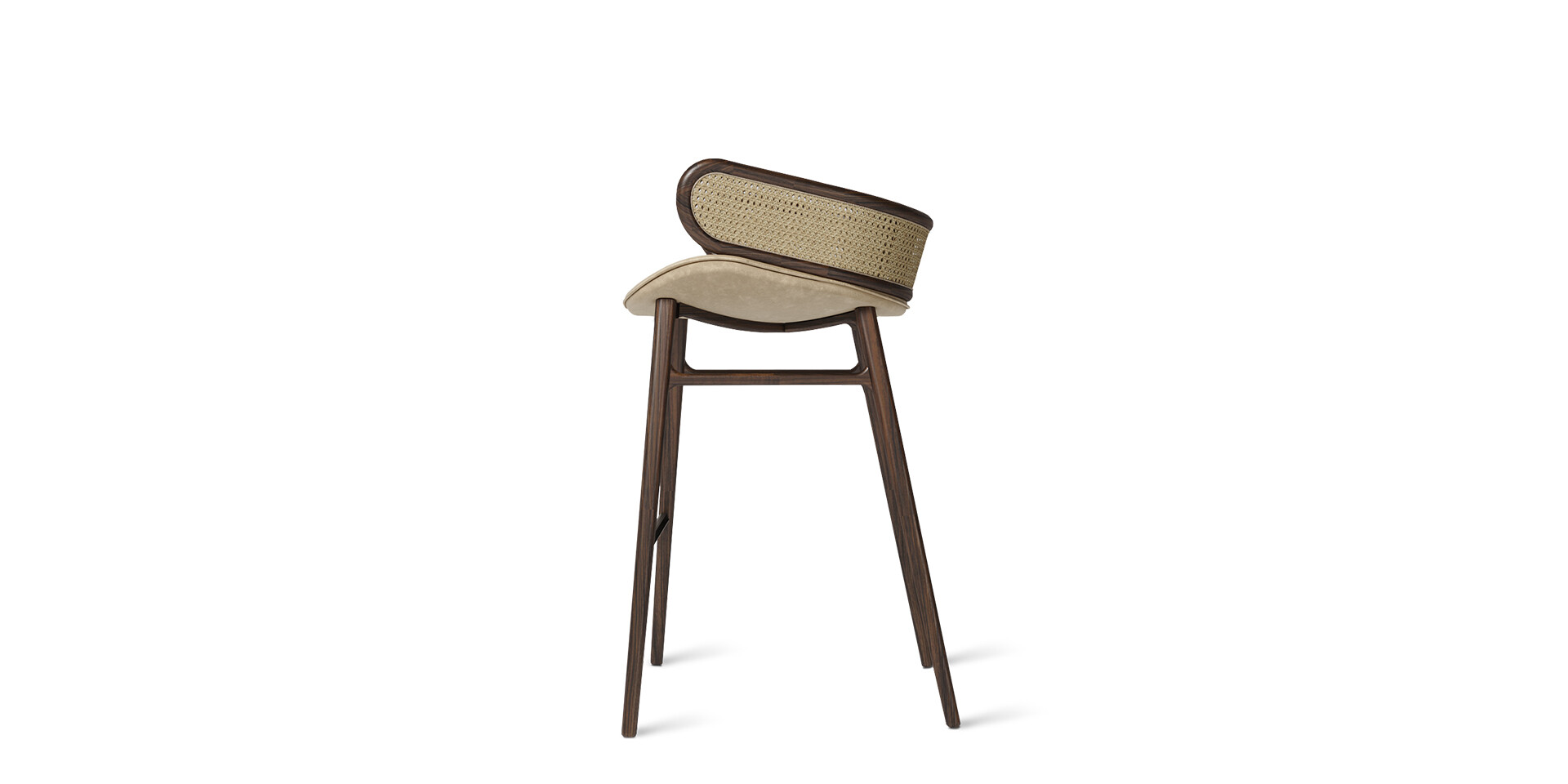 MUDHIF BAR STOOL Side View ALMA de LUCE