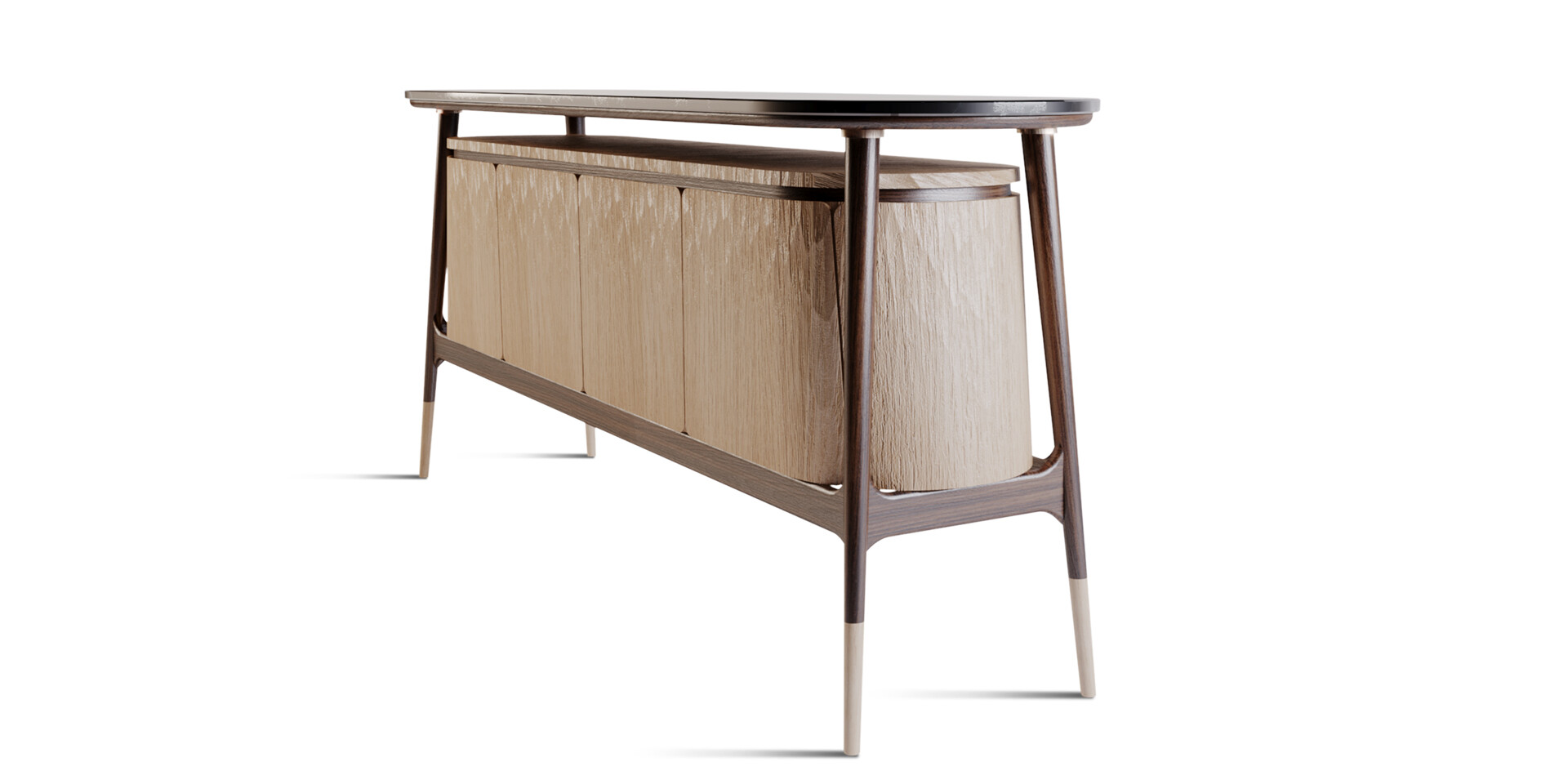 AT TURAIF SIDEBOARD - Side View - ALMA de LUCE