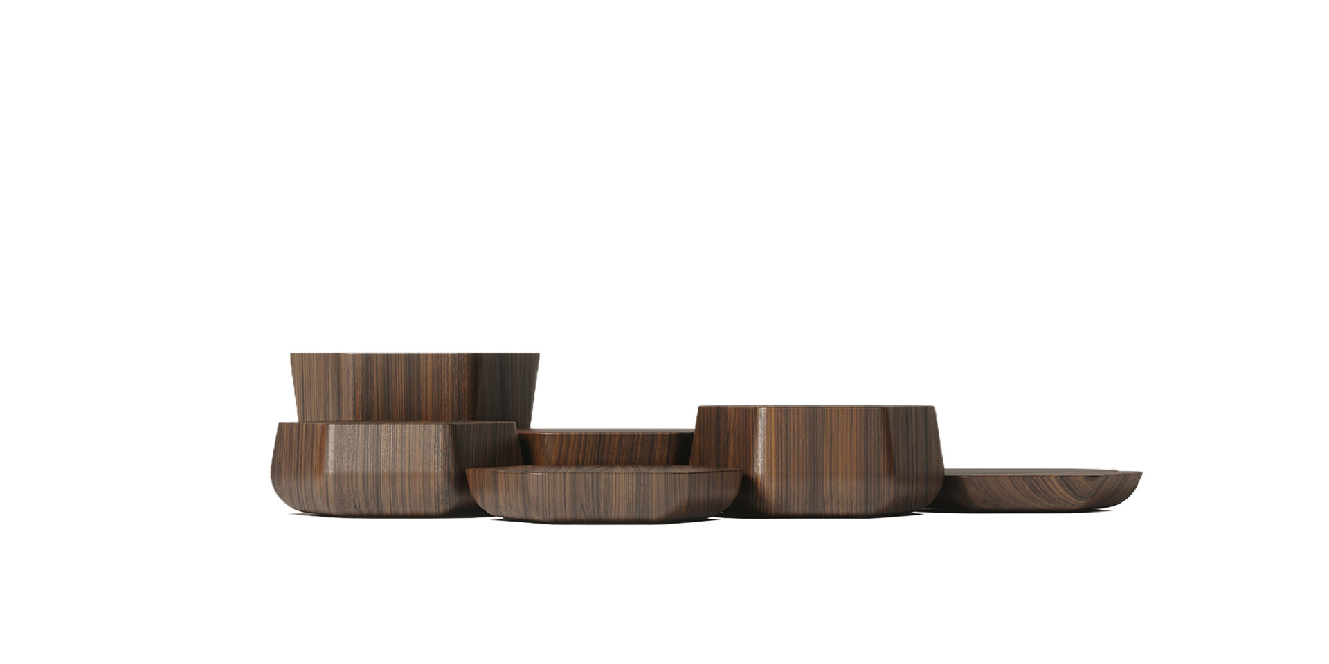 MCCOOL COFFEE TABLE Front View ALMA de LUCE