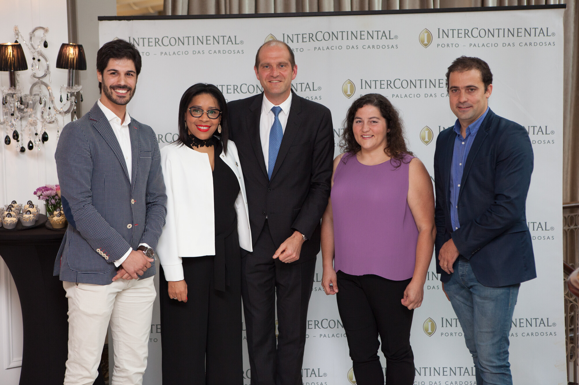 InterContinental Porto luxury hotel with ALMA de LUCE table