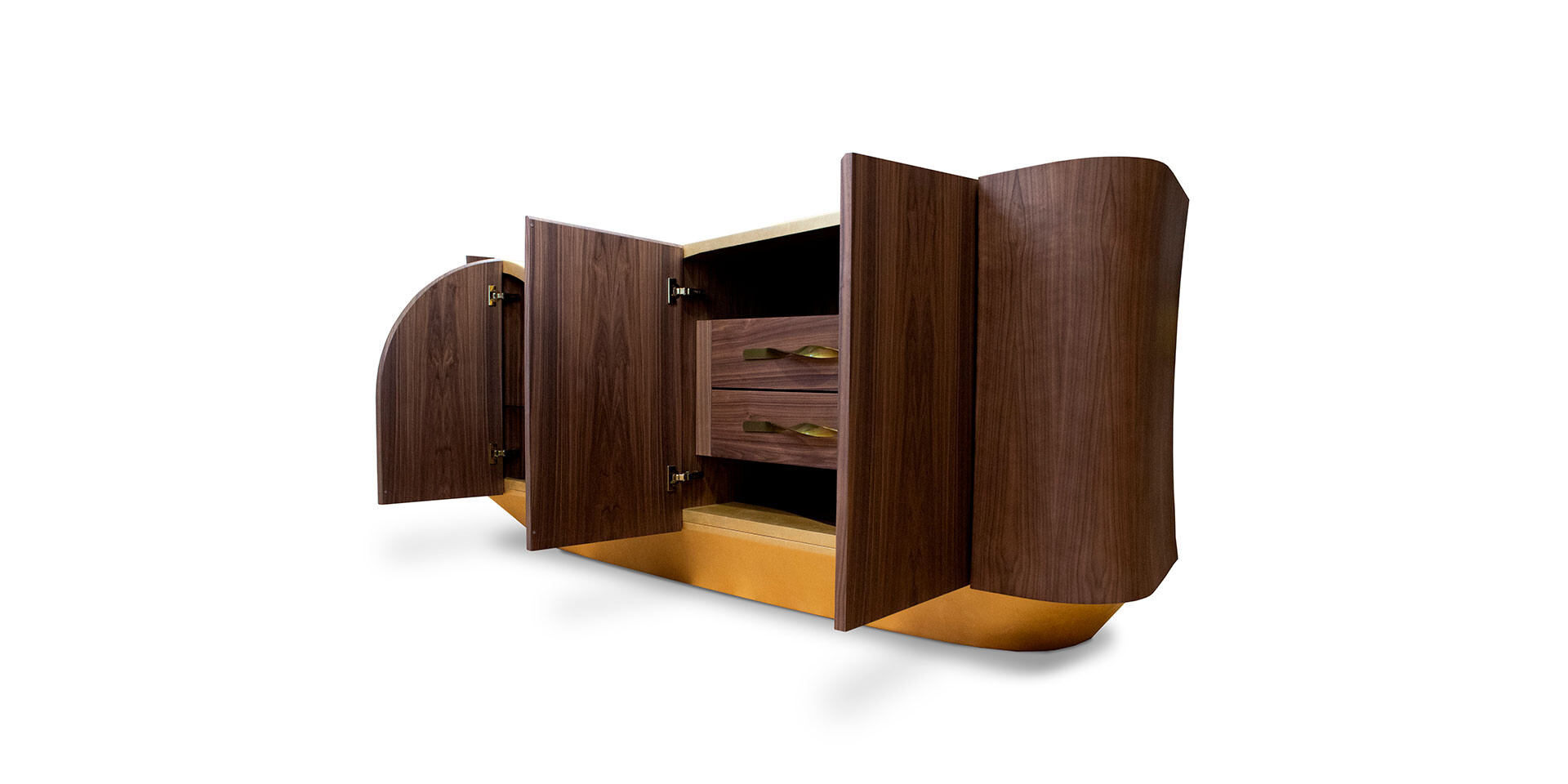 FIREFALL SIDEBOARD Prespective View Doors ALMA de LUCE