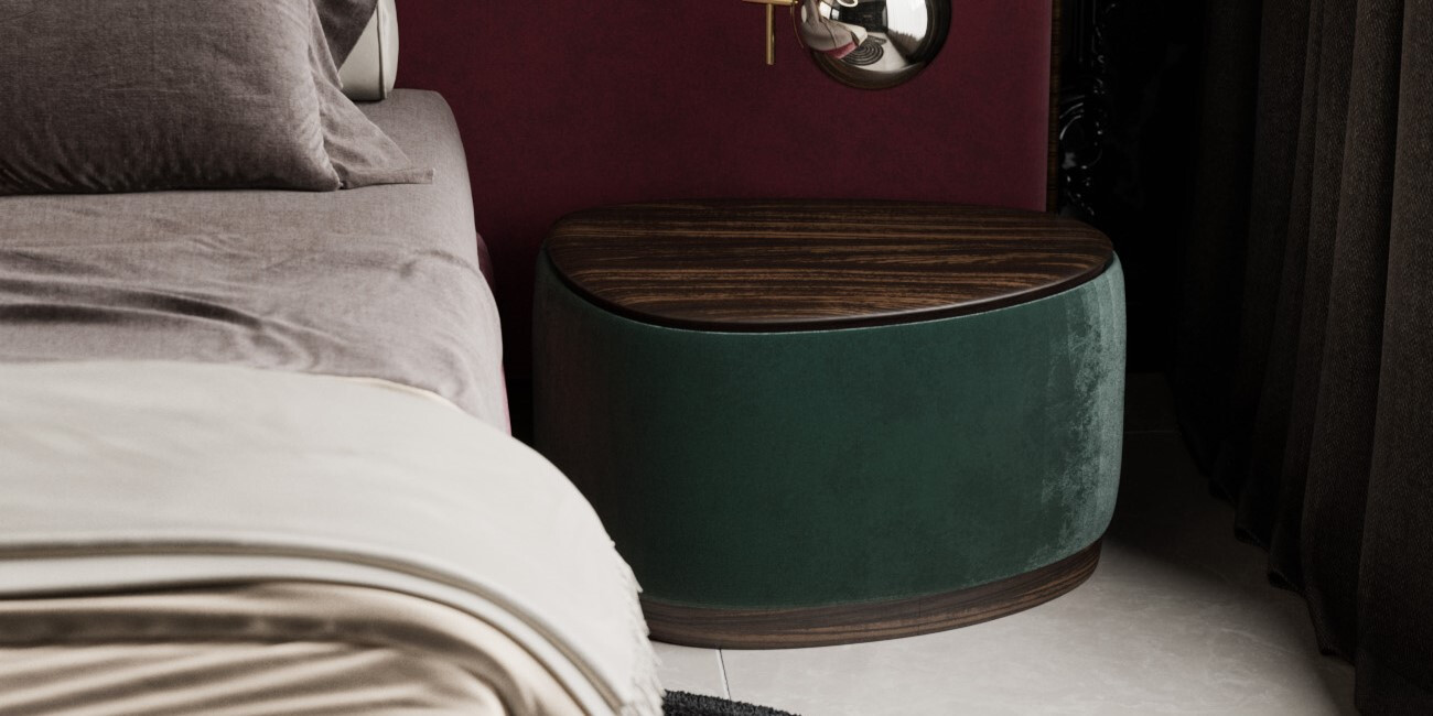 ROOM DECOR 124 Luxurious Bedroom withSiwa Bed ALMA de LUCE_AMBIENTE