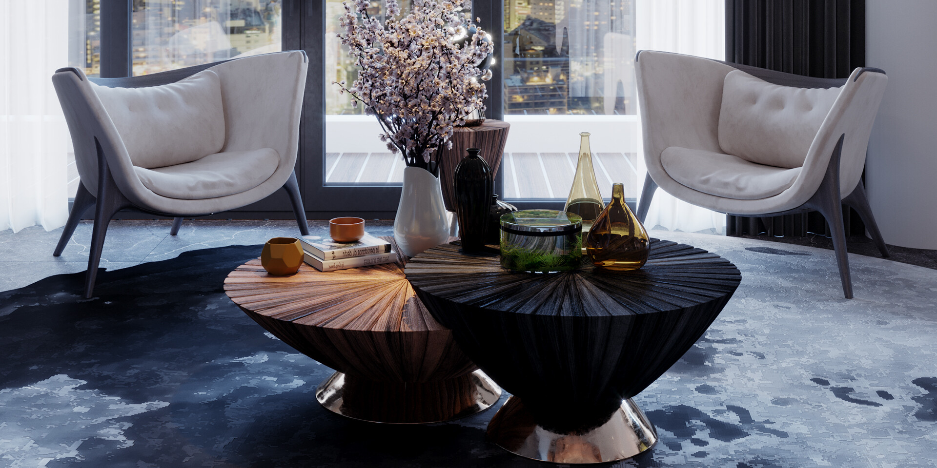 HISSAN ARABI ARMCHAIR - Scene View 2 - ALMA de LUCE