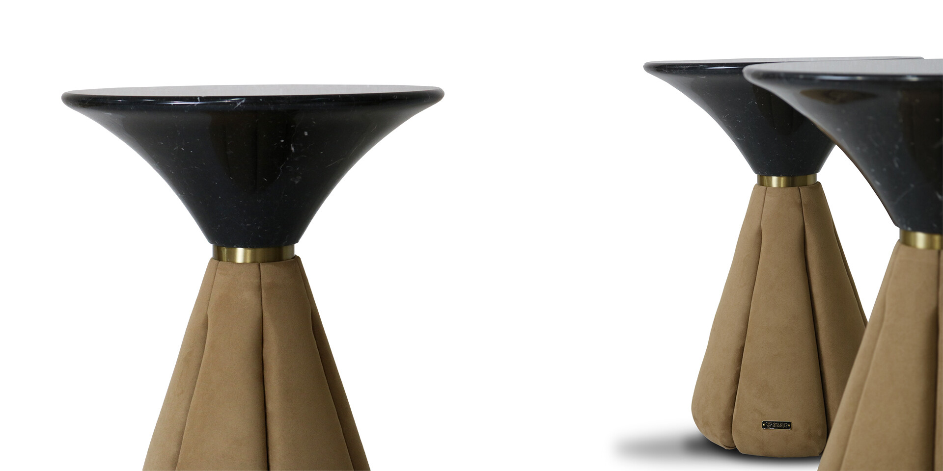 COCO SIDE TABLE Different Sides View ALMA de LUCE