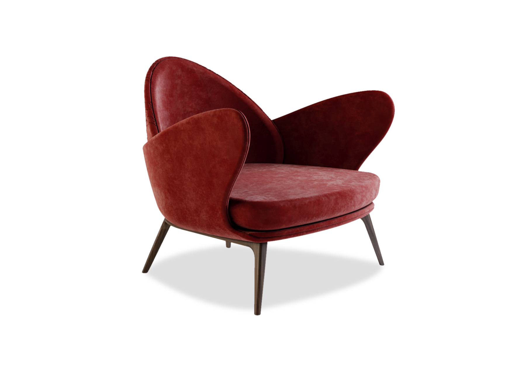 CINNABAR ARMCHAIR - Main View - ALMA de LUCE