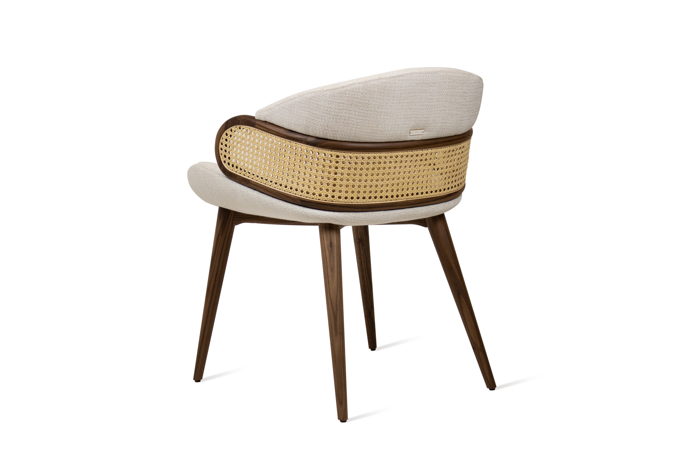 MUDHIF Dining Chair -Back Side View_ALMA de LUCE