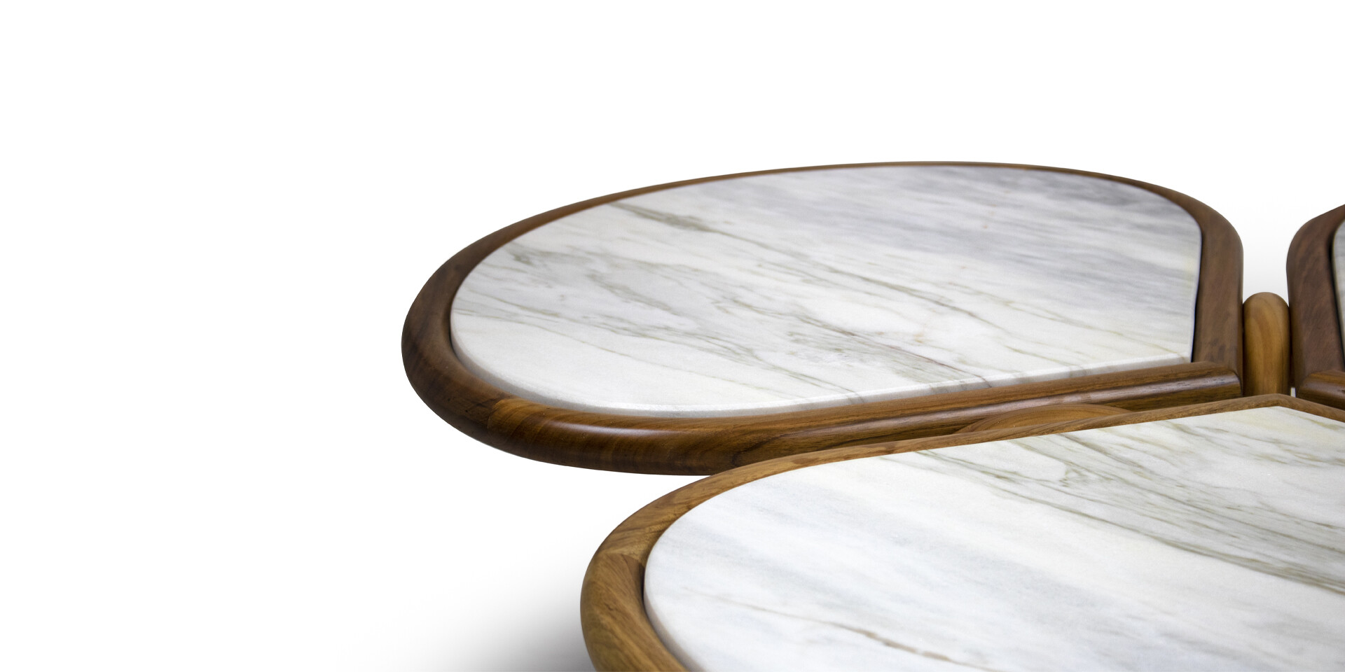 ROATAN COFFEE TABLE Detail Marble View ALMA de LUCE