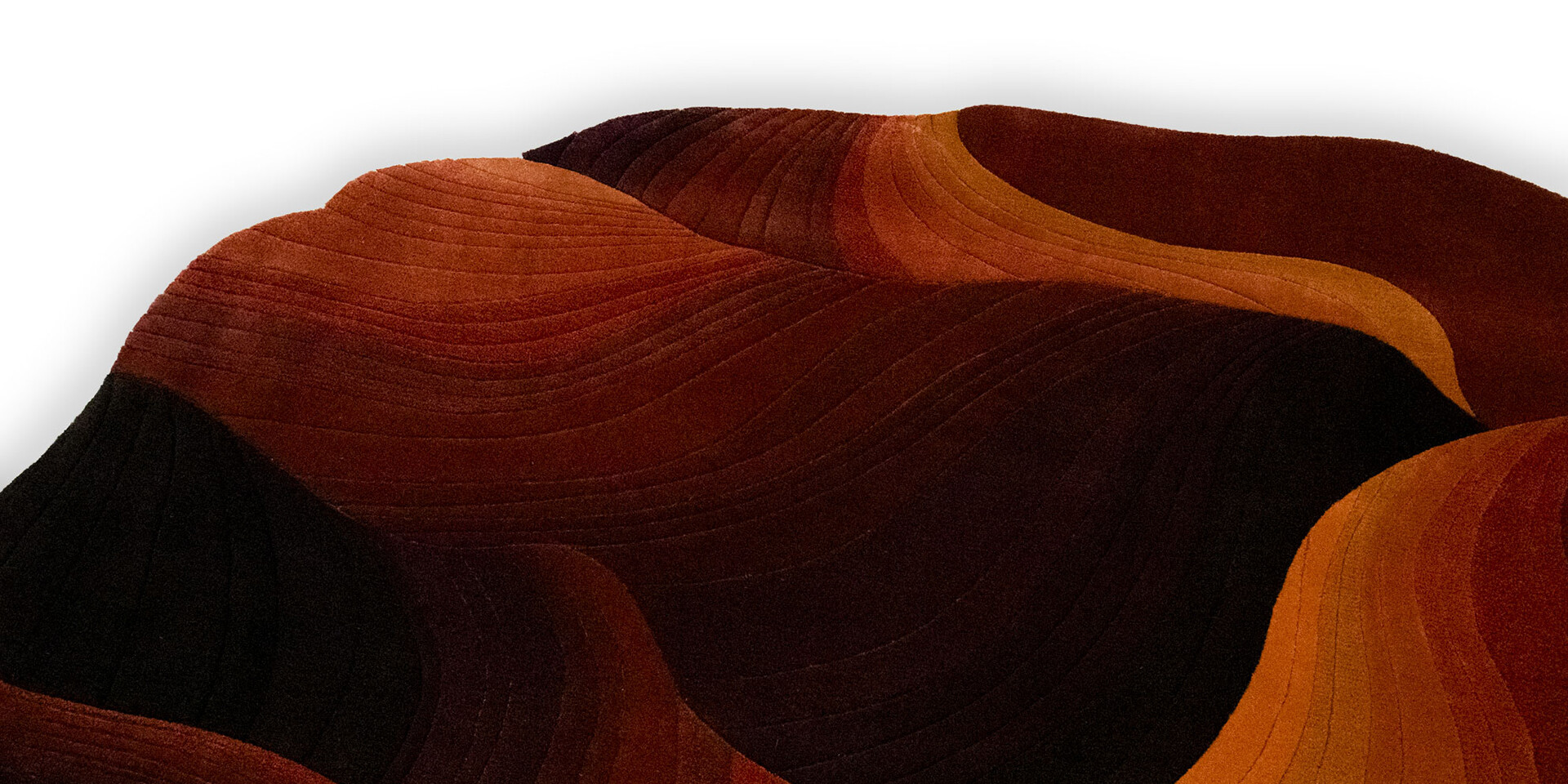 ANTELOPE CANYON RUG Colour Detail ALMA de LUCE